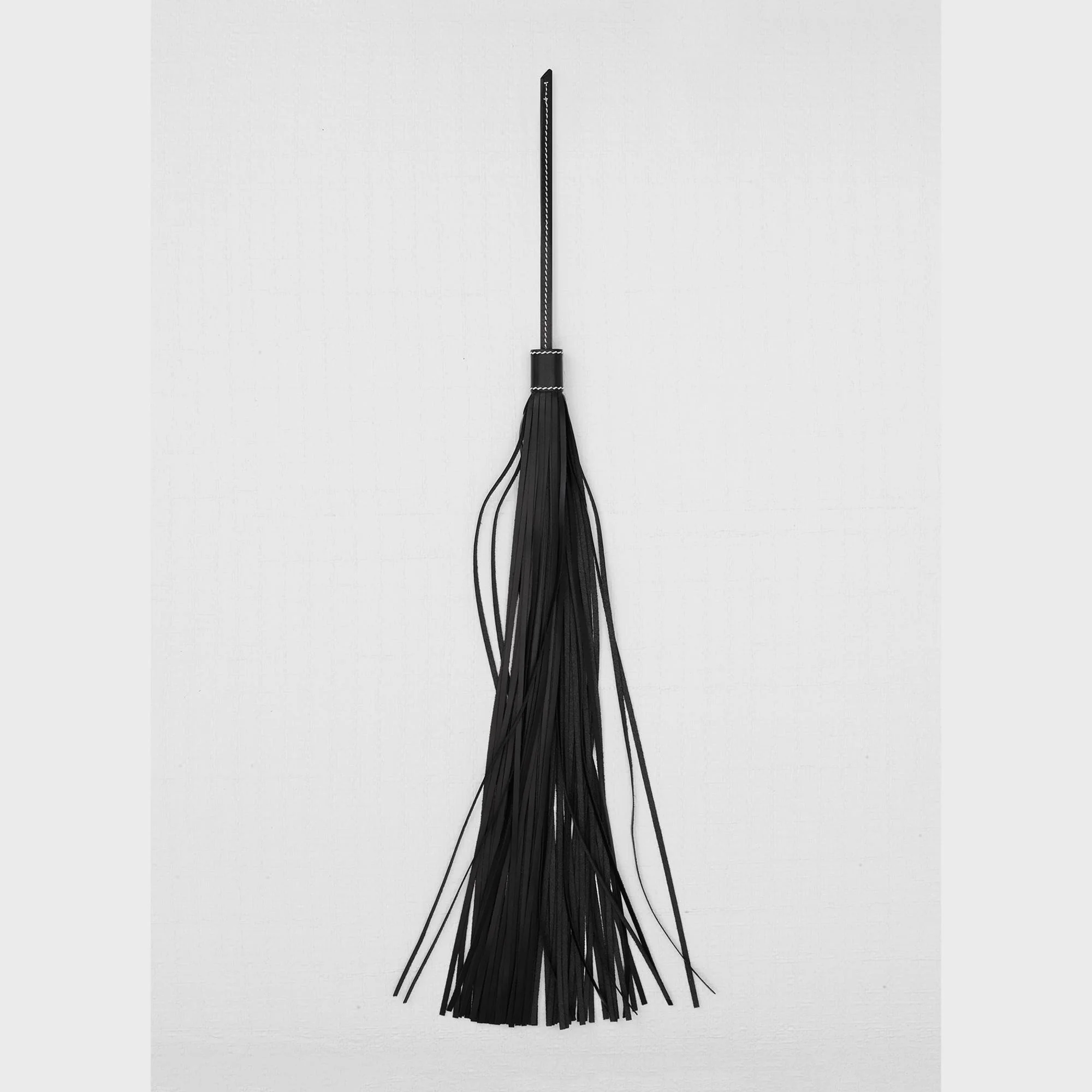 Pompom Bag Charm - Black