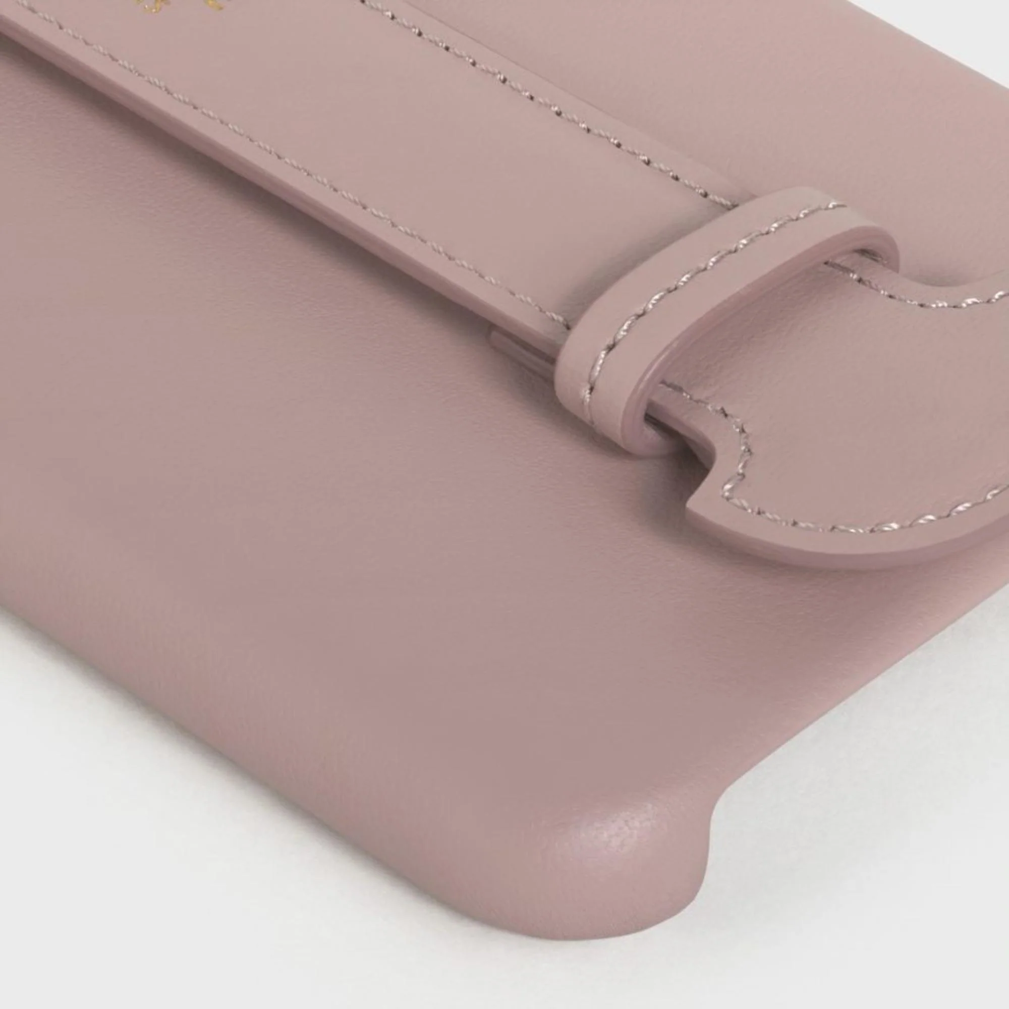 Iphone Xs Max Case With Strap - Vintage Pink - Image 4