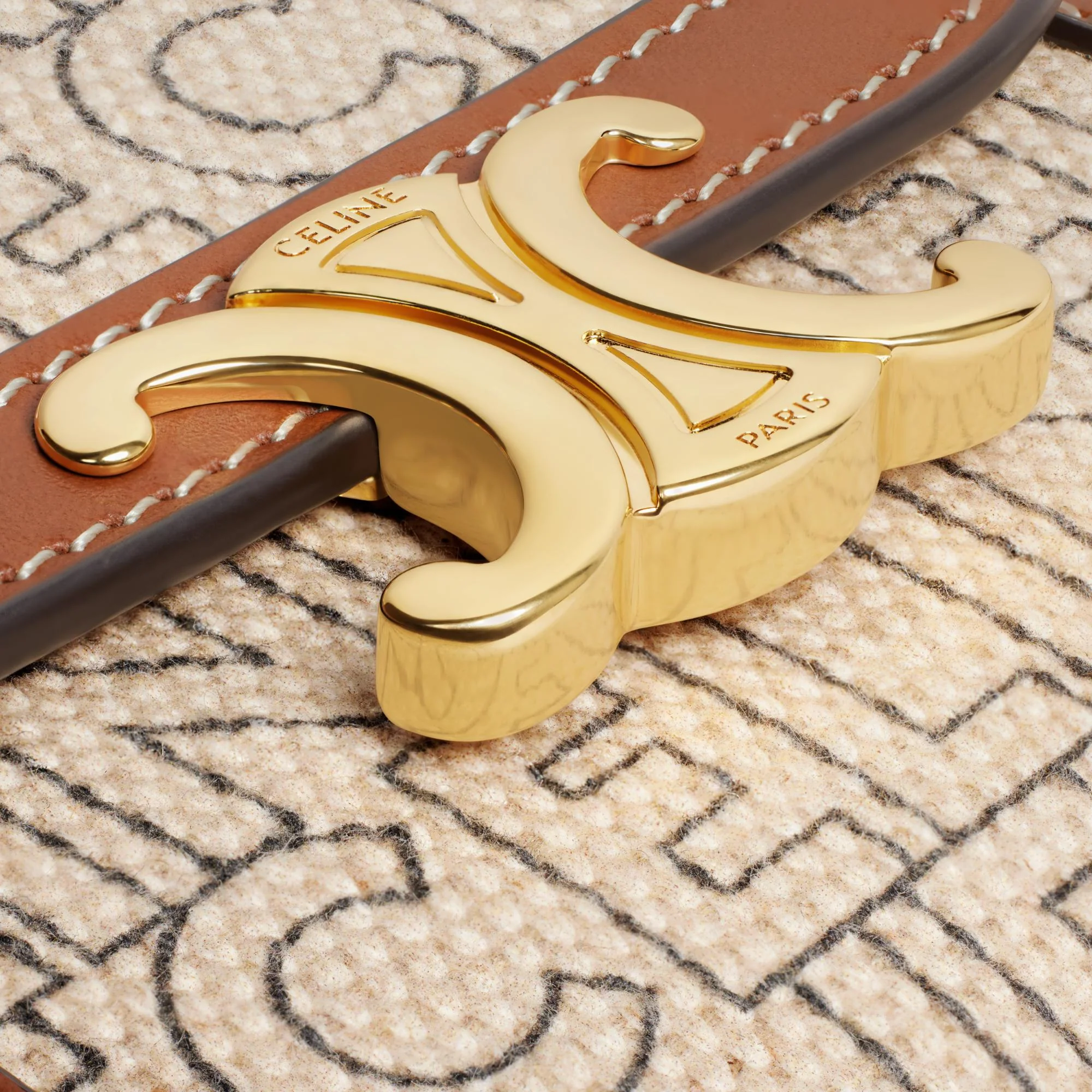 Small Flap Wallet - Natural/Tan - Image 5