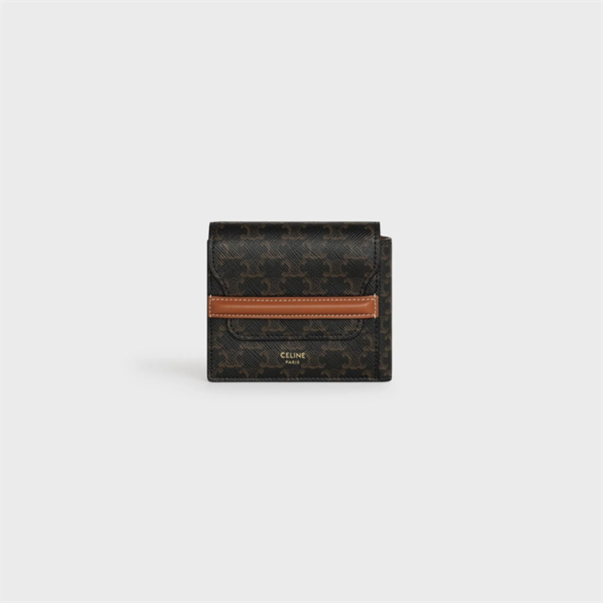 Flap Origami Wallet - Tan