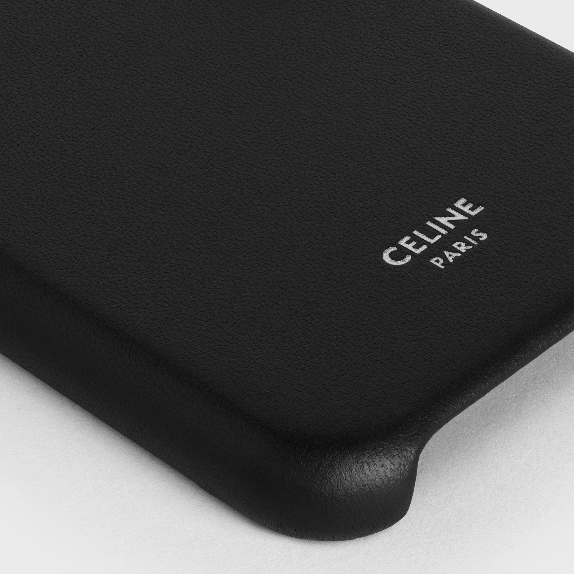 Iphone X & Xs Case Leather Lac - Black - Image 4