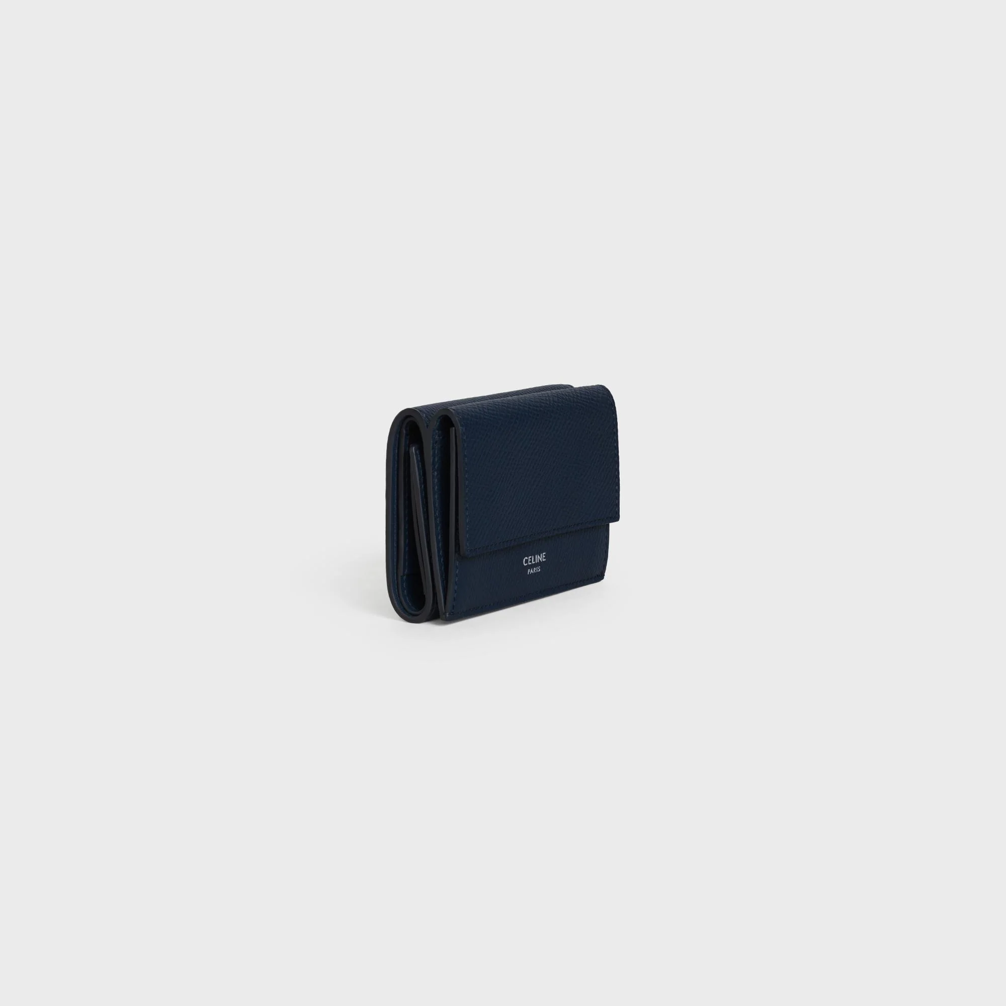 Folded Compact Wallet - Navy Blue - Image 2