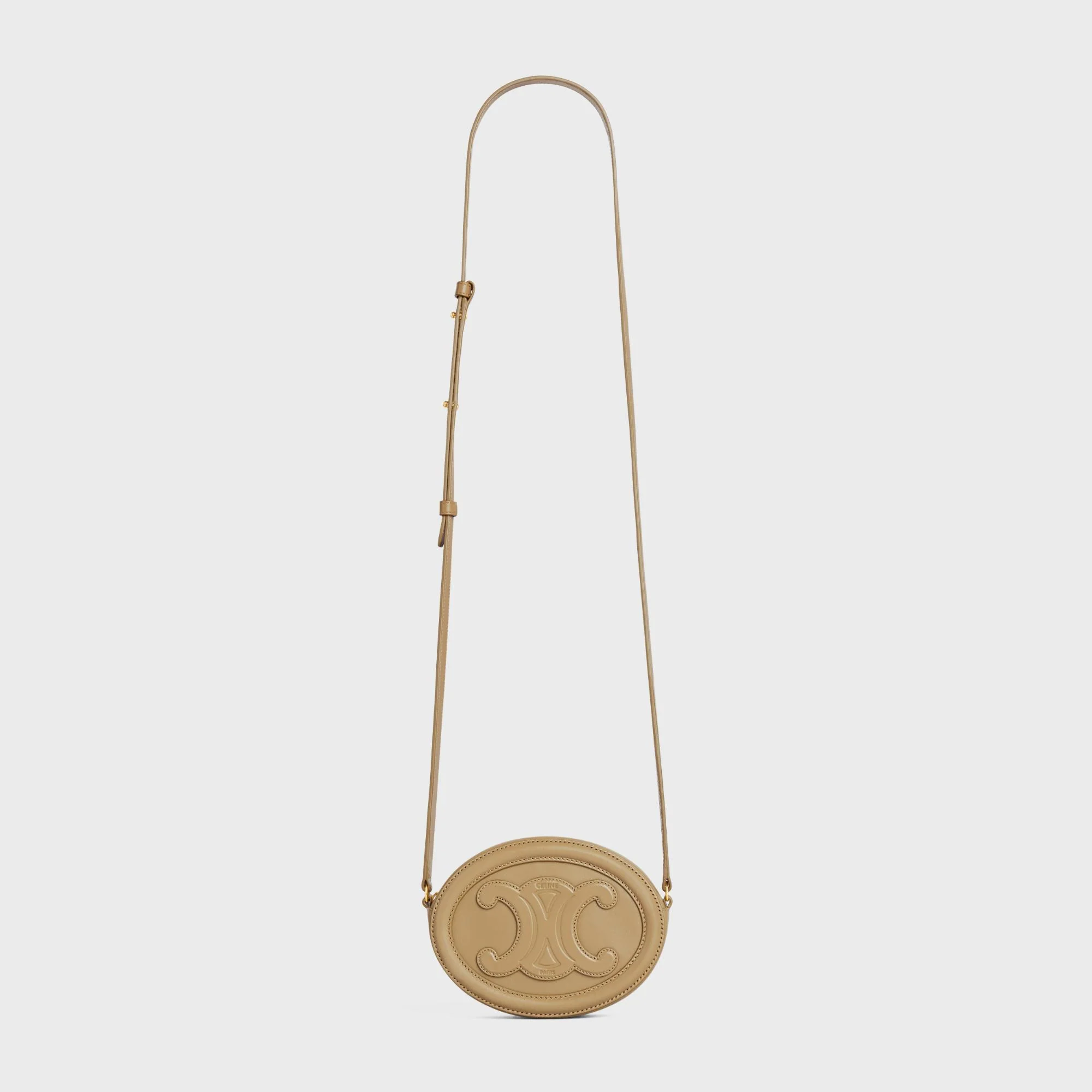 Crossbody Oval Purse - Olive - Image 5