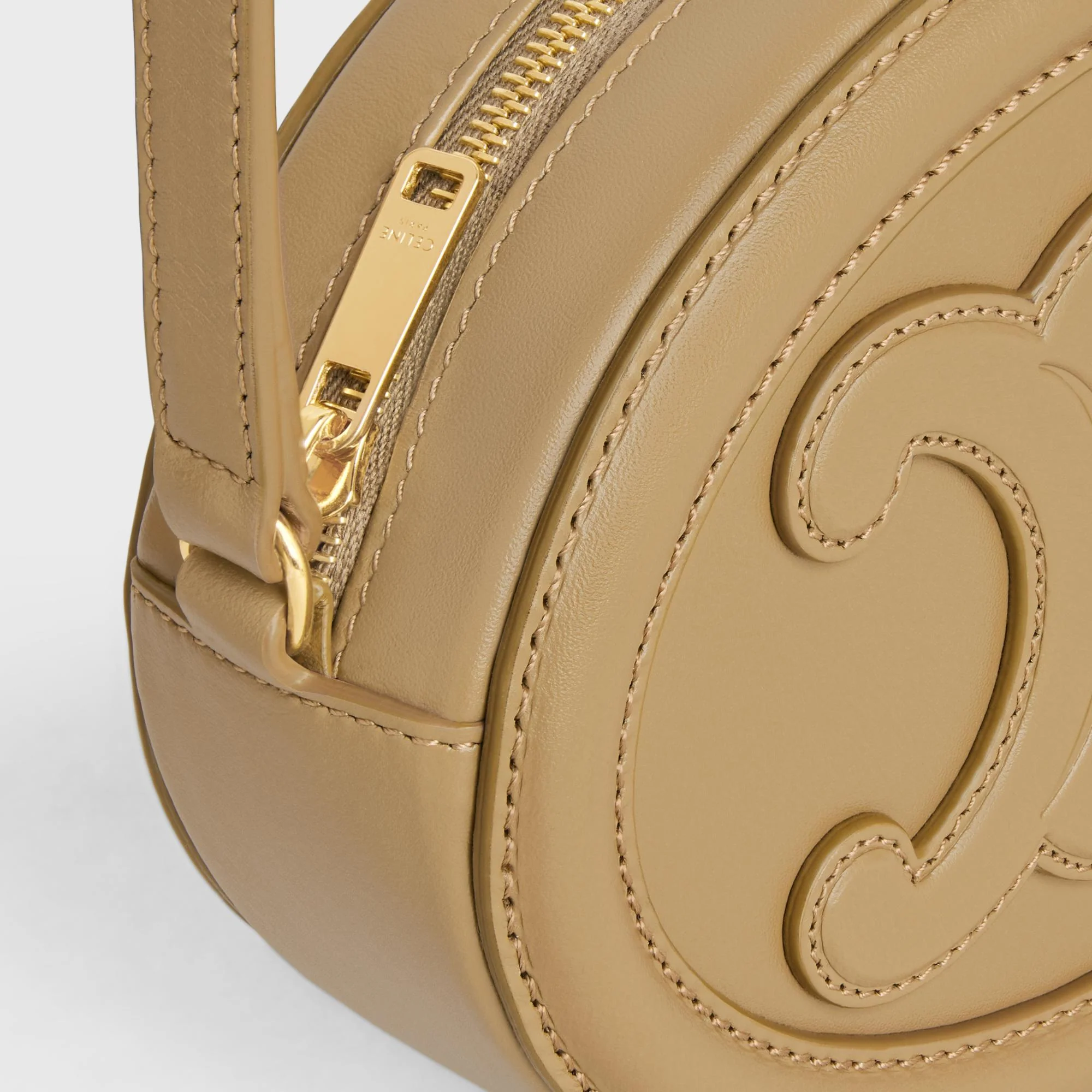 Crossbody Oval Purse - Olive - Image 4