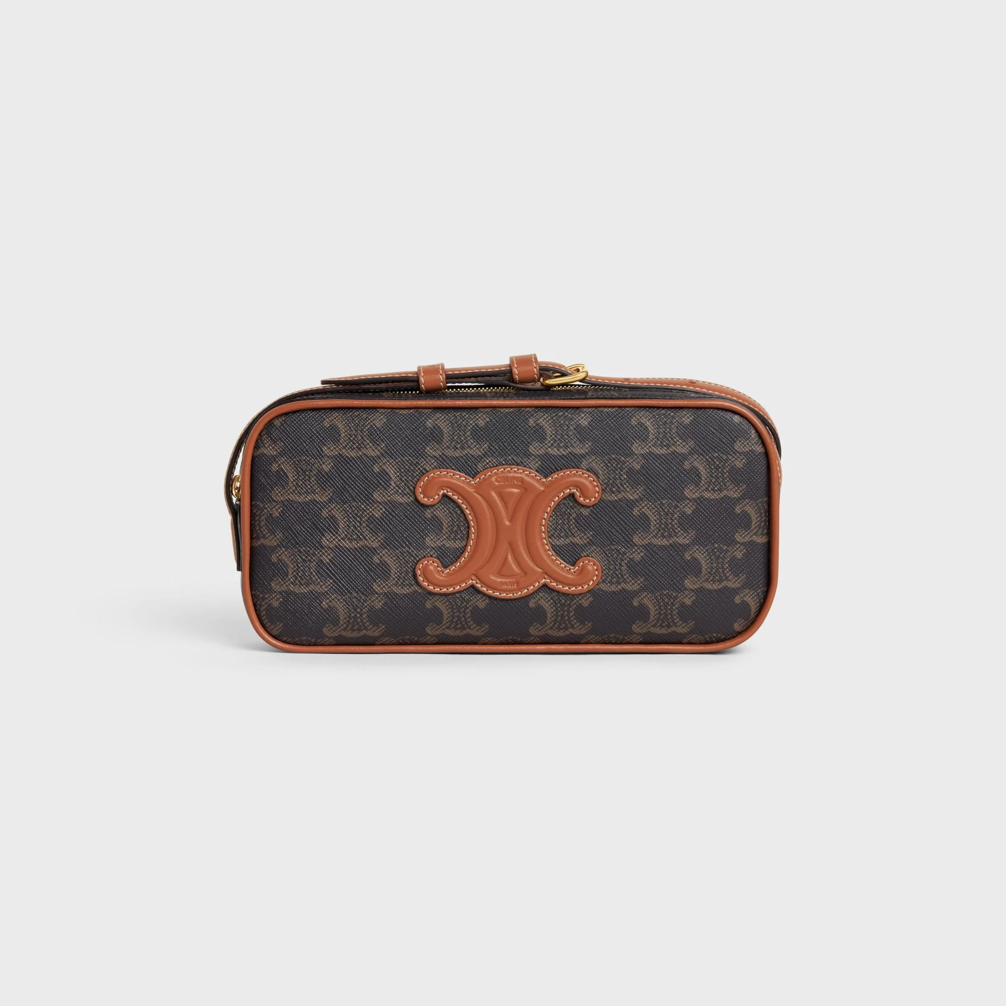 Mini Camera Shoulder Bag - Tan