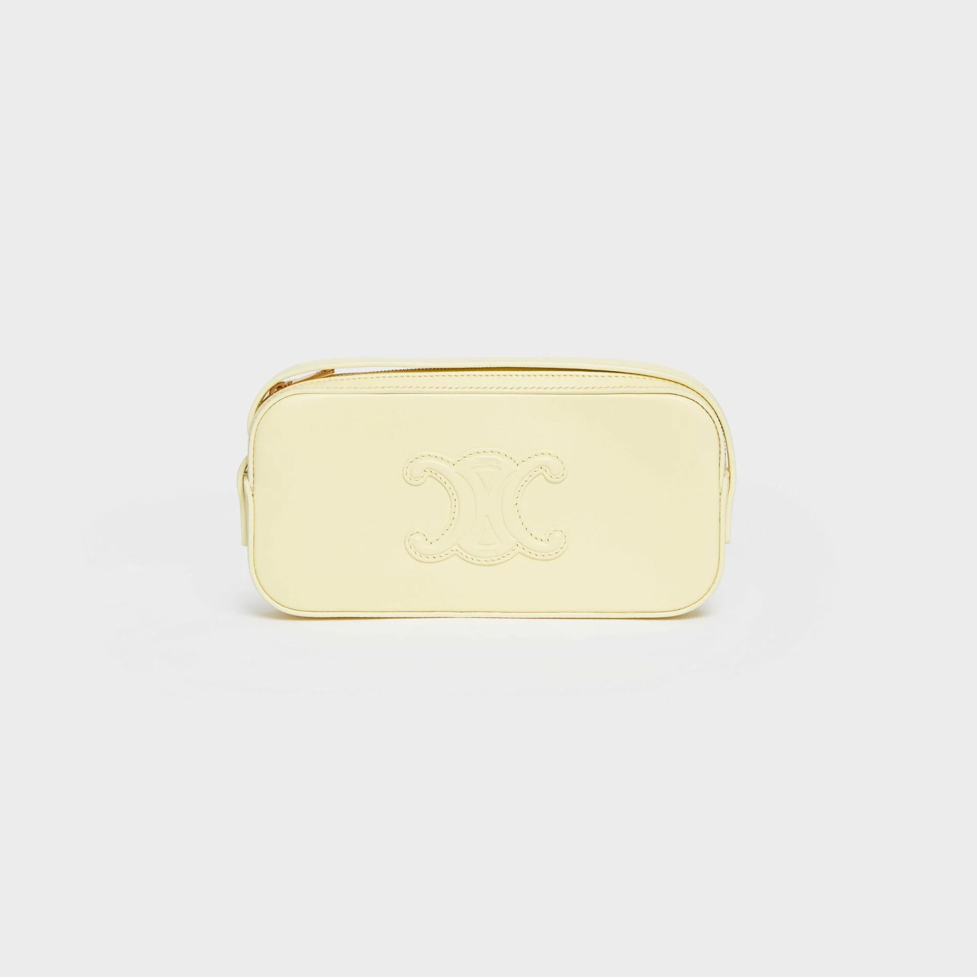 Mini Camera Shoulder Bag - Soft Yellow