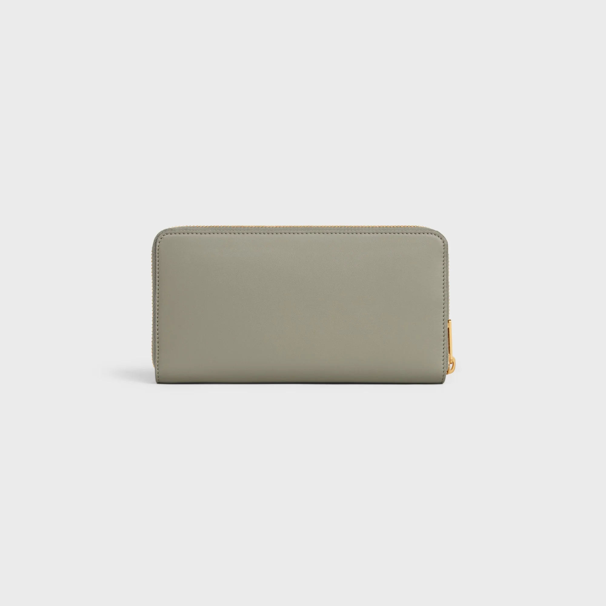Large Zipped Wallet - Green Clay - Image 3