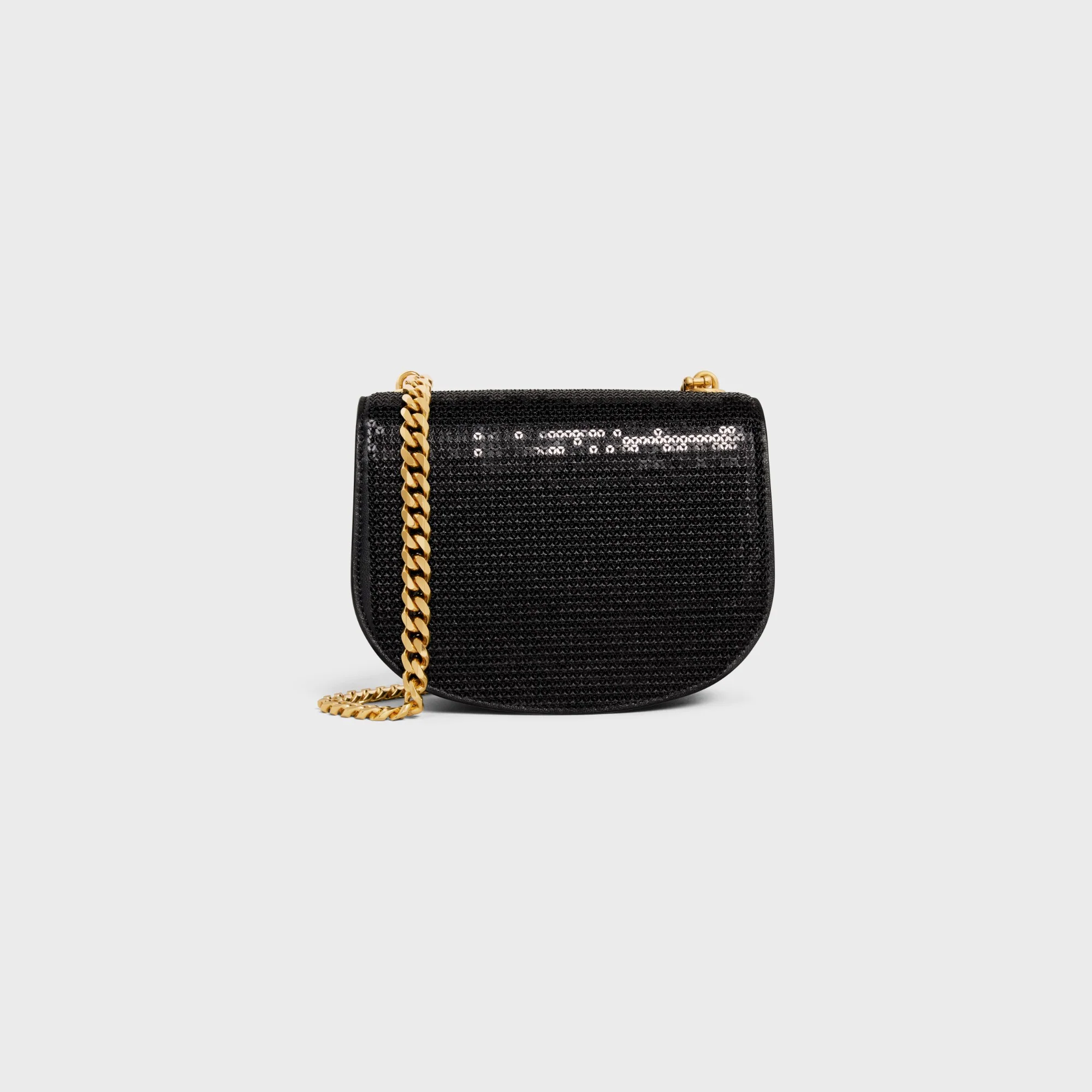 Mini Shoulder Chain Besaceclea - Black - Image 3
