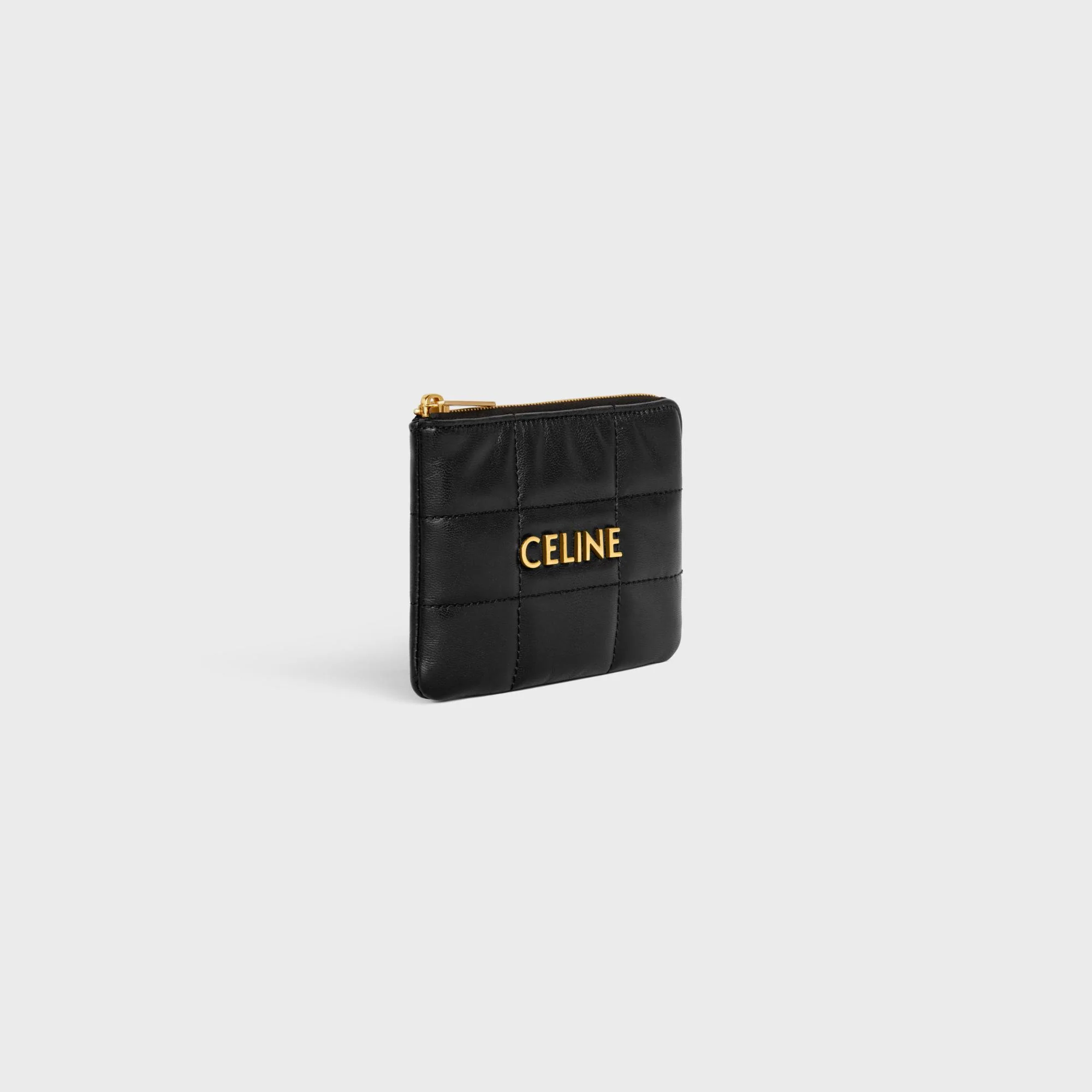 Coin And Card Pouch With Hook - Black - Image 2