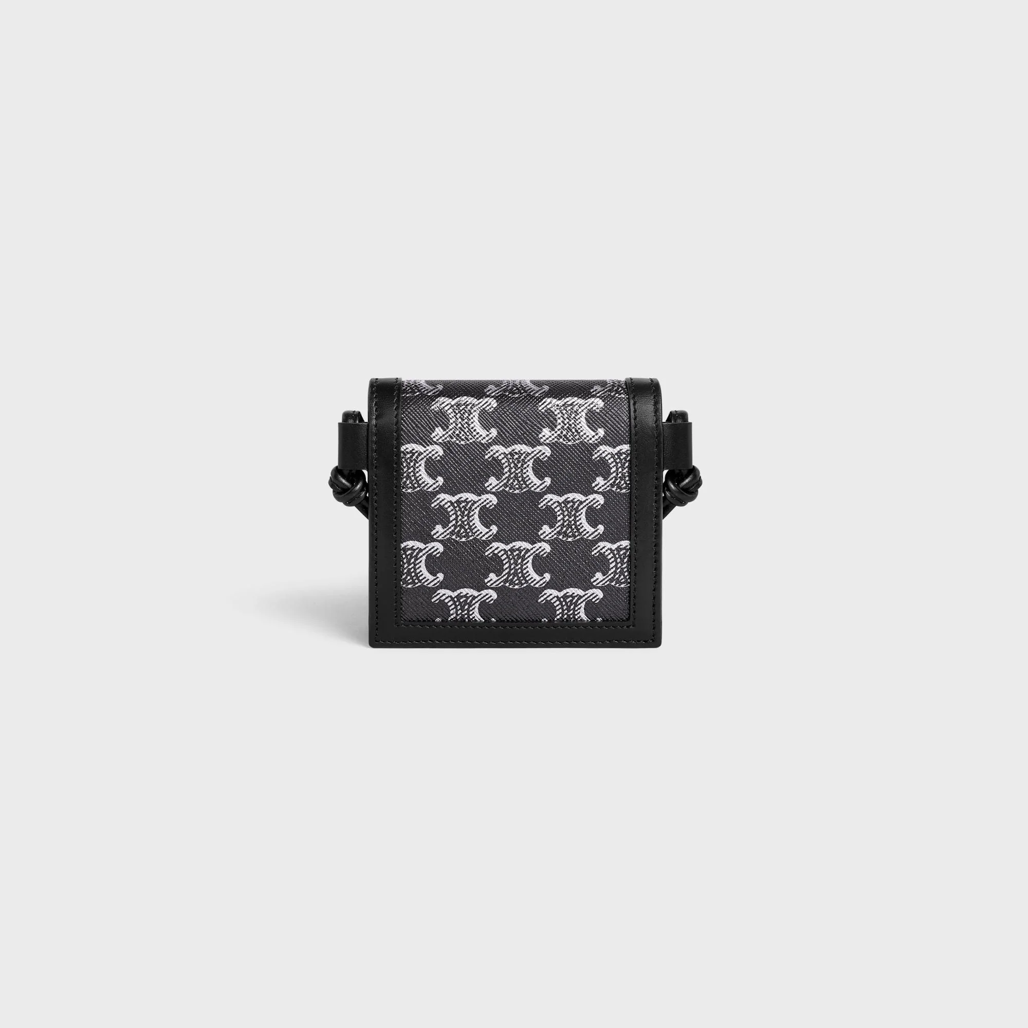 Necklace Wallet - Silver/Black - Image 2