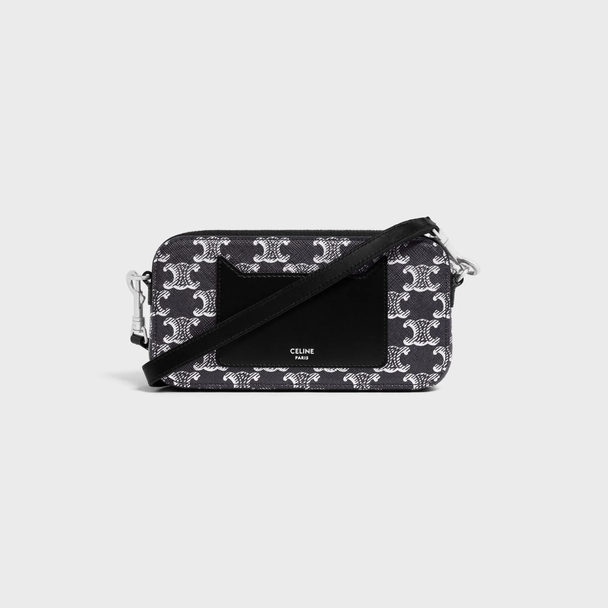 Horizontal Pouch - Silver/Black - Image 3