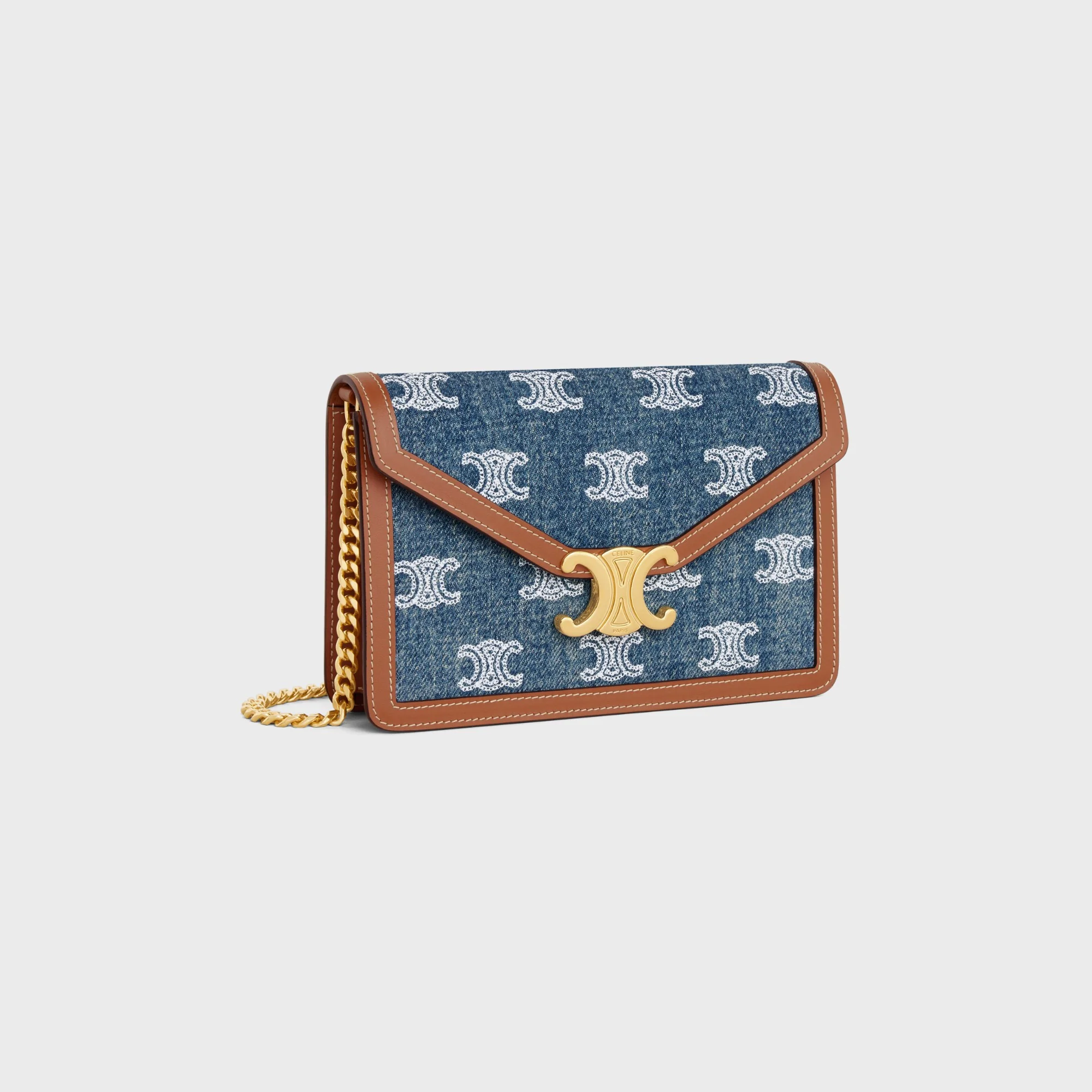 Wallet On Chain Margo - Navy/Tan - Image 2