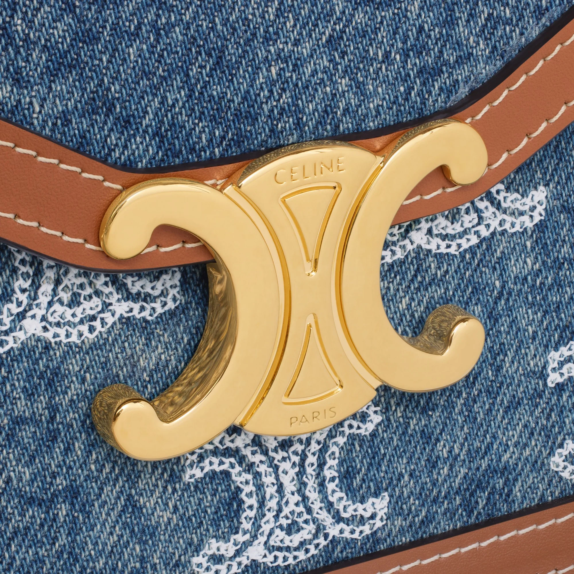 Wallet On Chain Margo - Navy/Tan - Image 5
