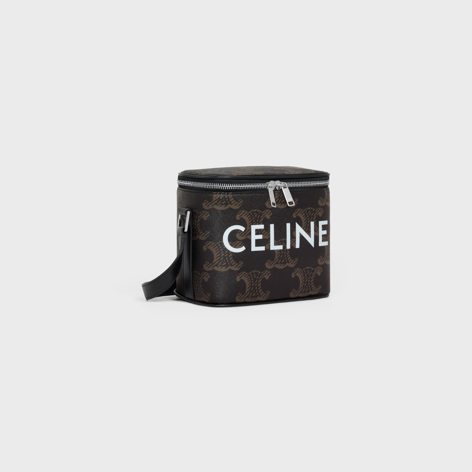 Triomphe Canvas Celine Box - Black - Image 2