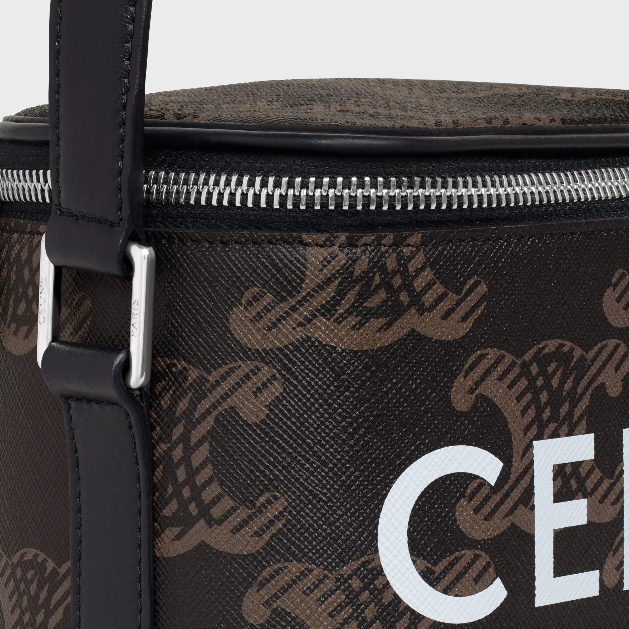 Triomphe Canvas Celine Box - Black - Image 4