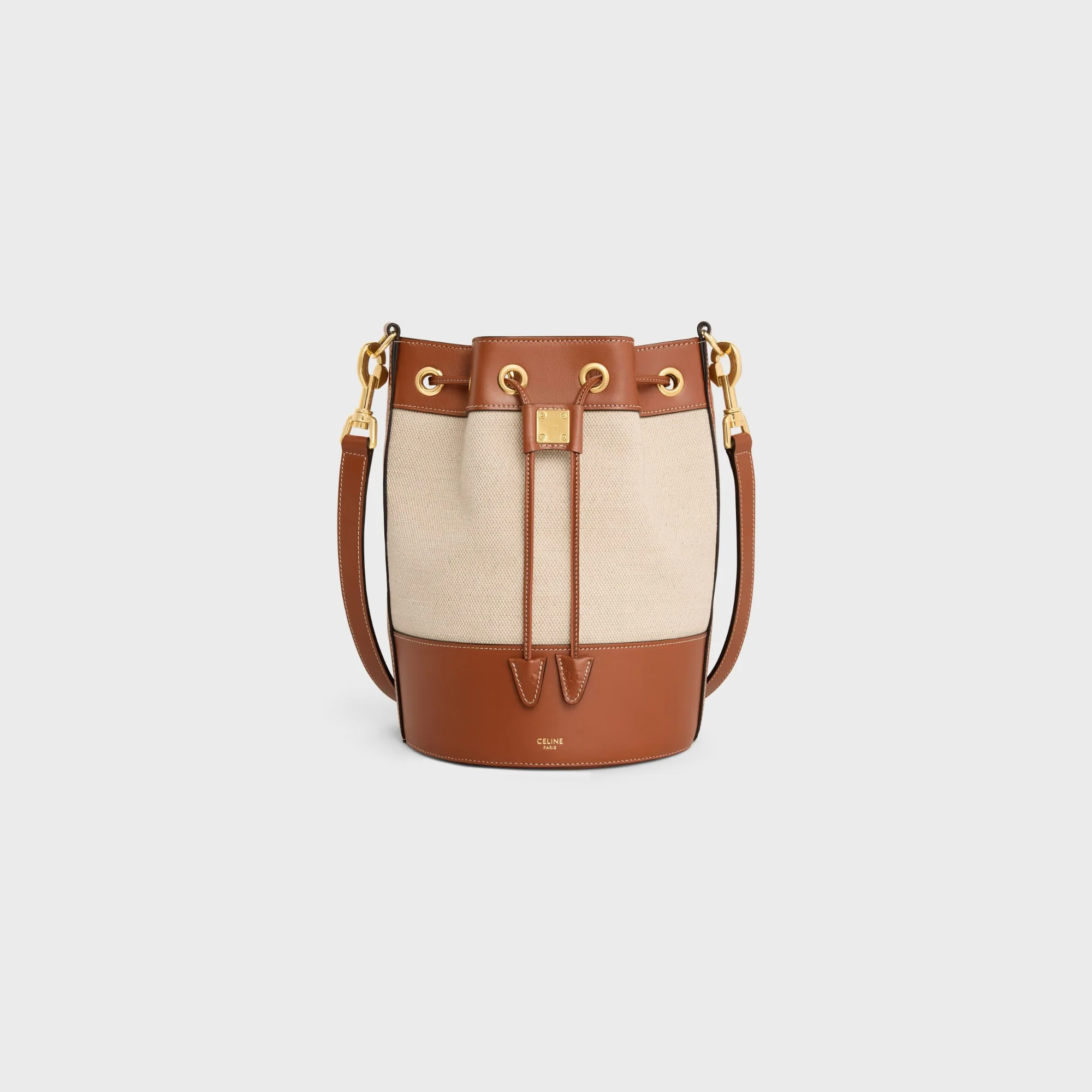 Small Drawstring - Natural/Tan