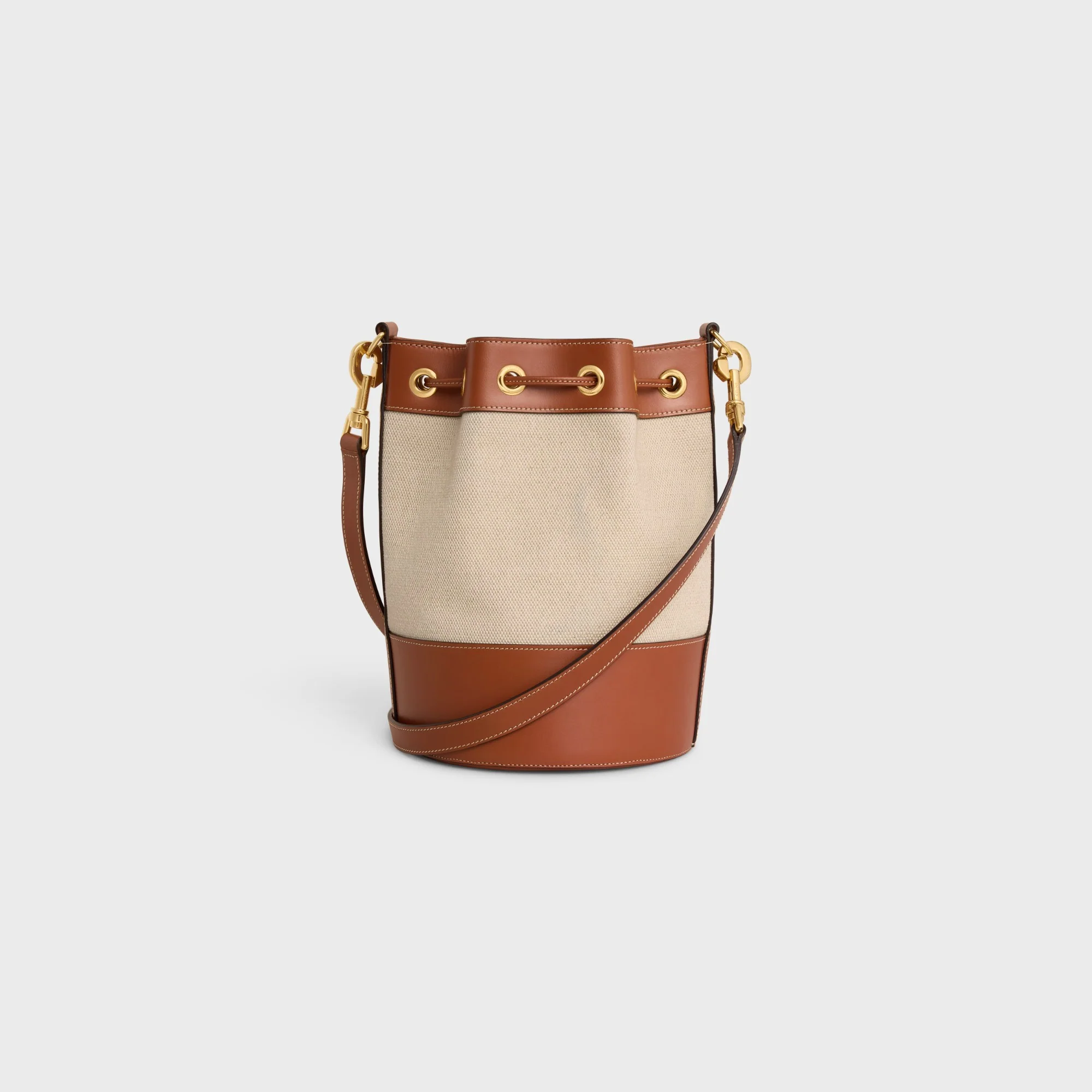 Small Drawstring - Natural/Tan - Image 3