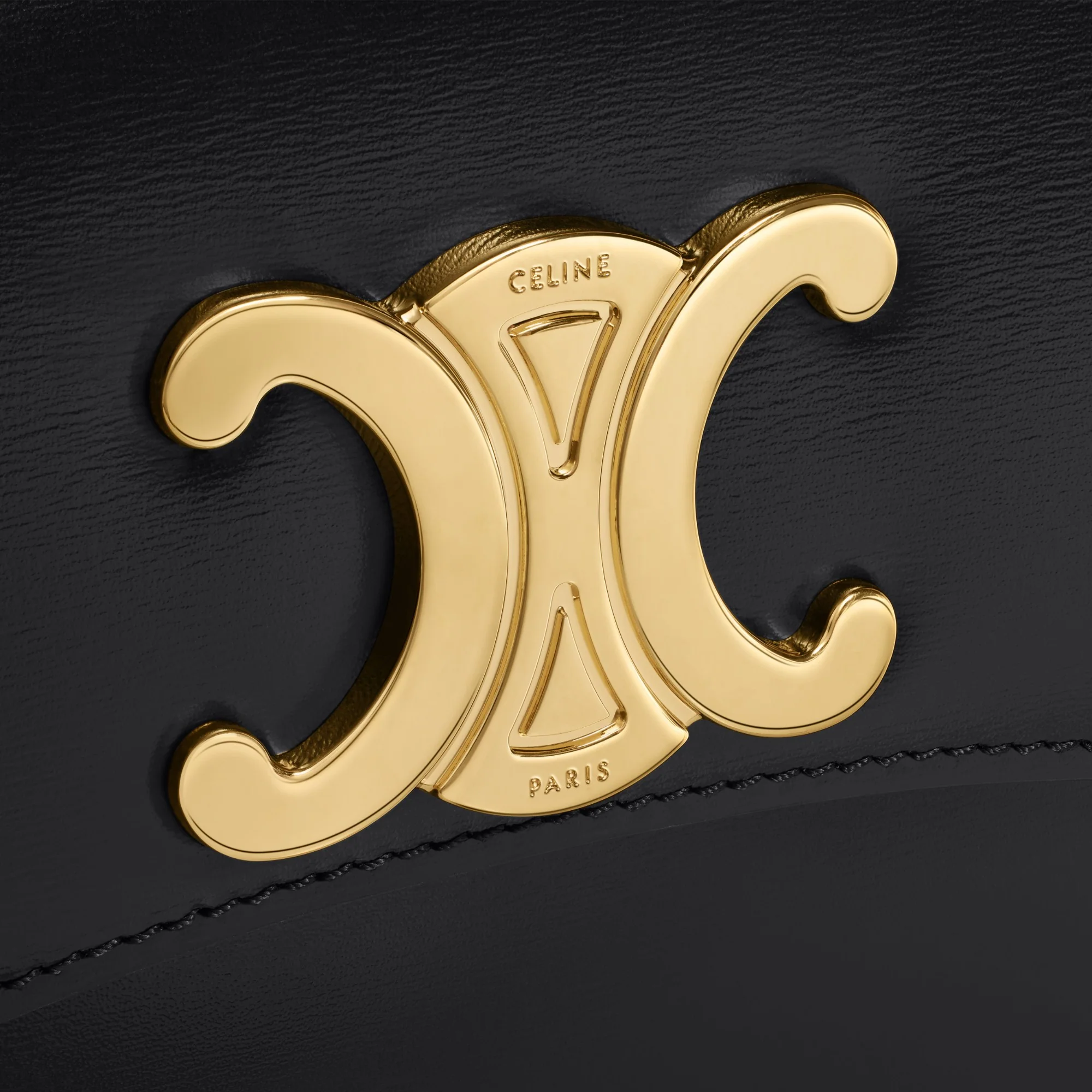 Celine Lola Clutch - Black - Image 5