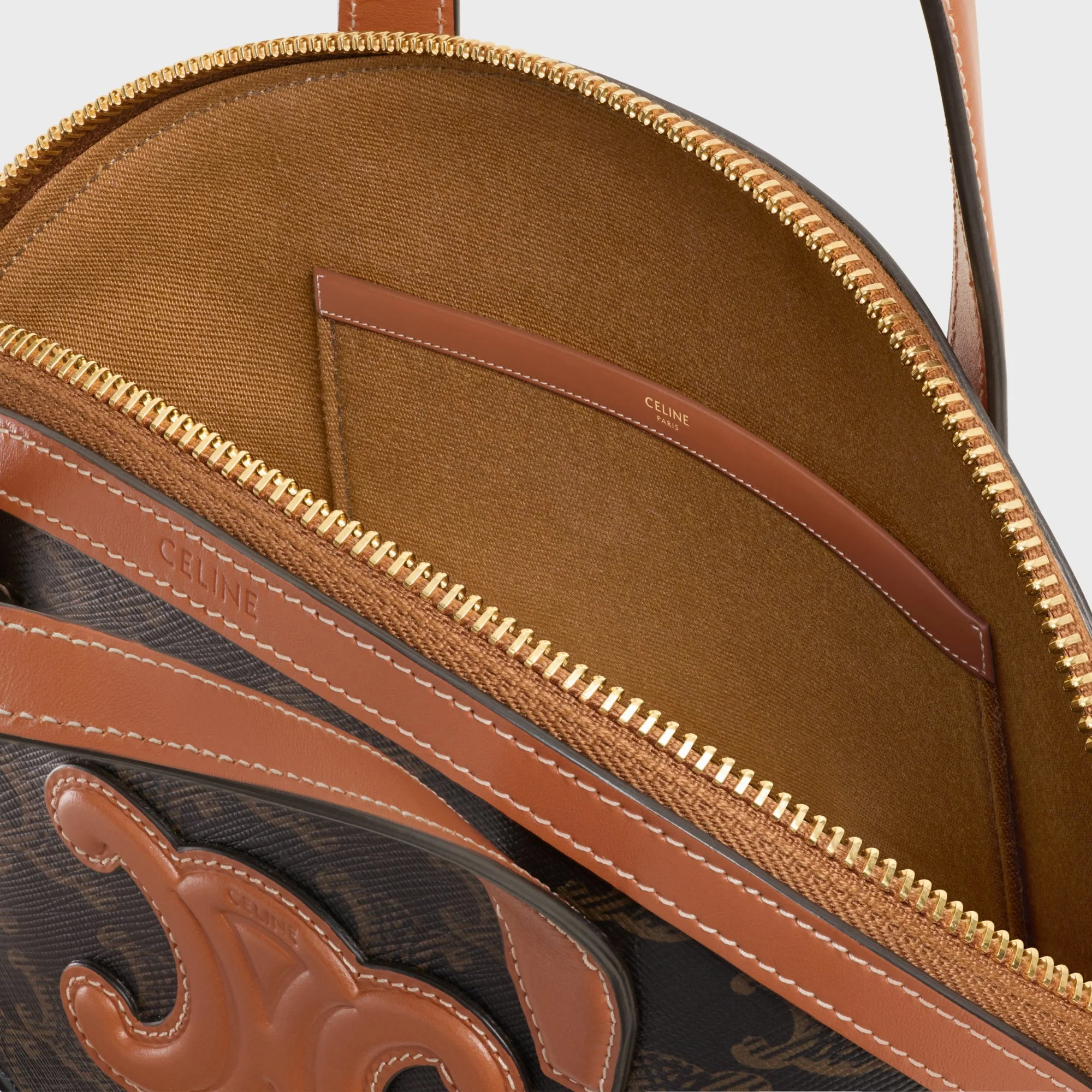 Oval Bag - Tan - Image 4