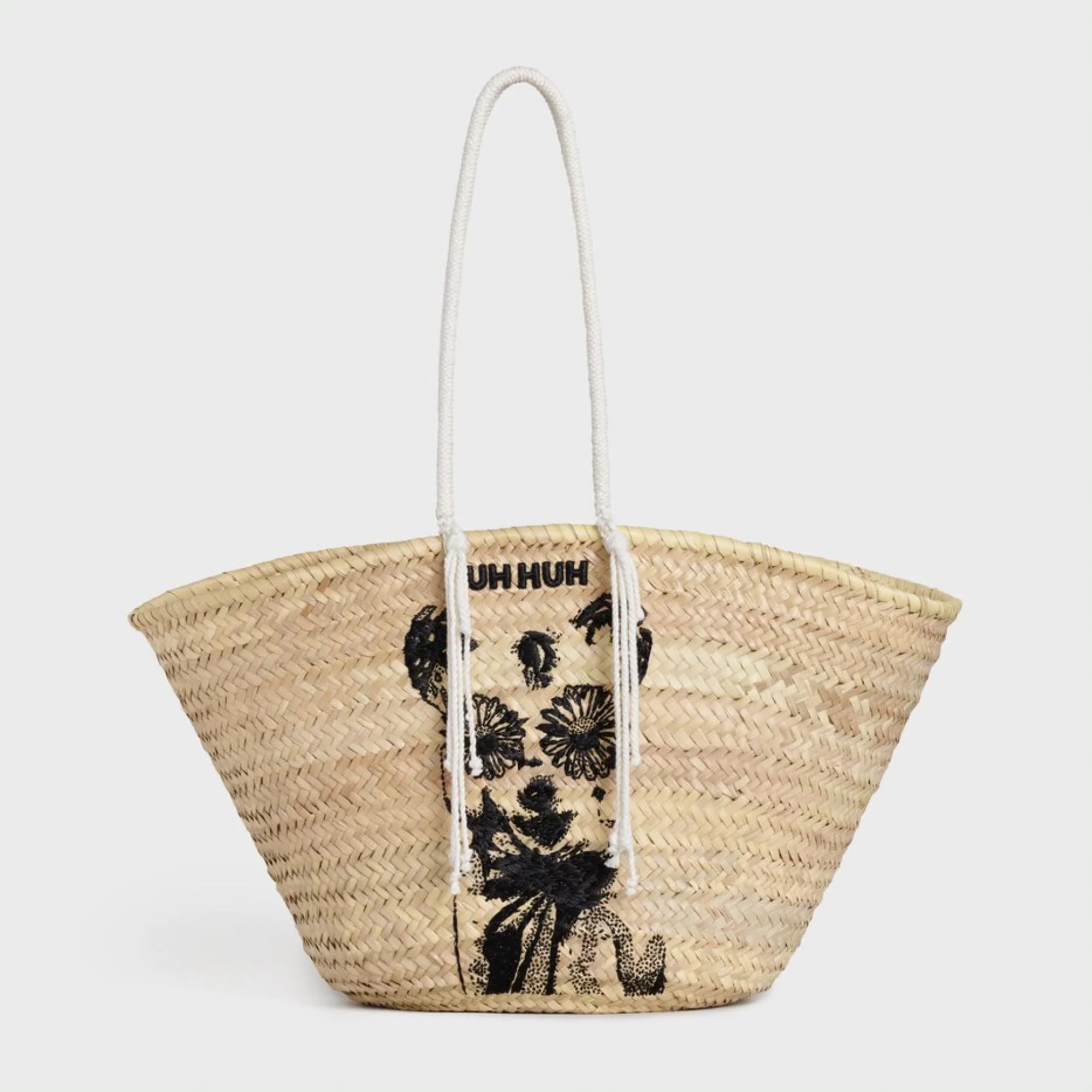 Large Wide Celine Classic Basket - Uh Huh Black - Image 2