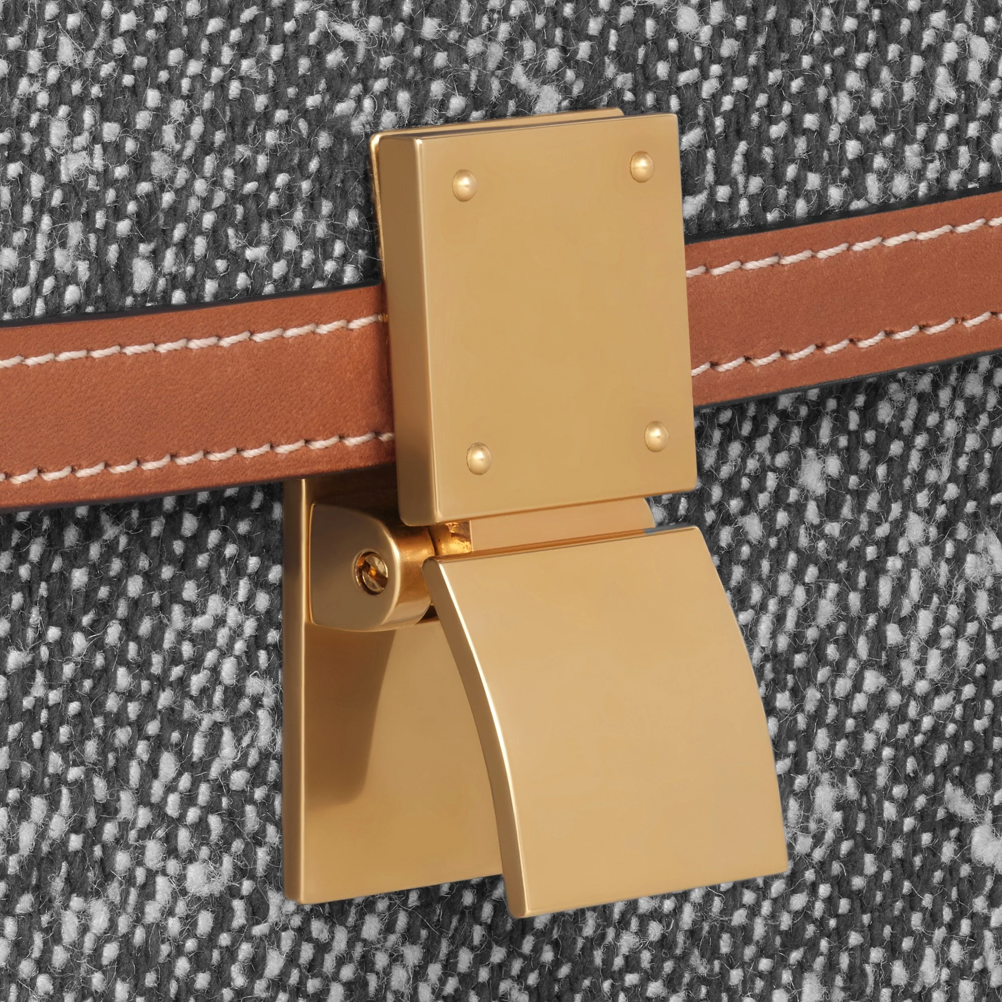Classic Teen With Border - Navy/Tan - Image 4