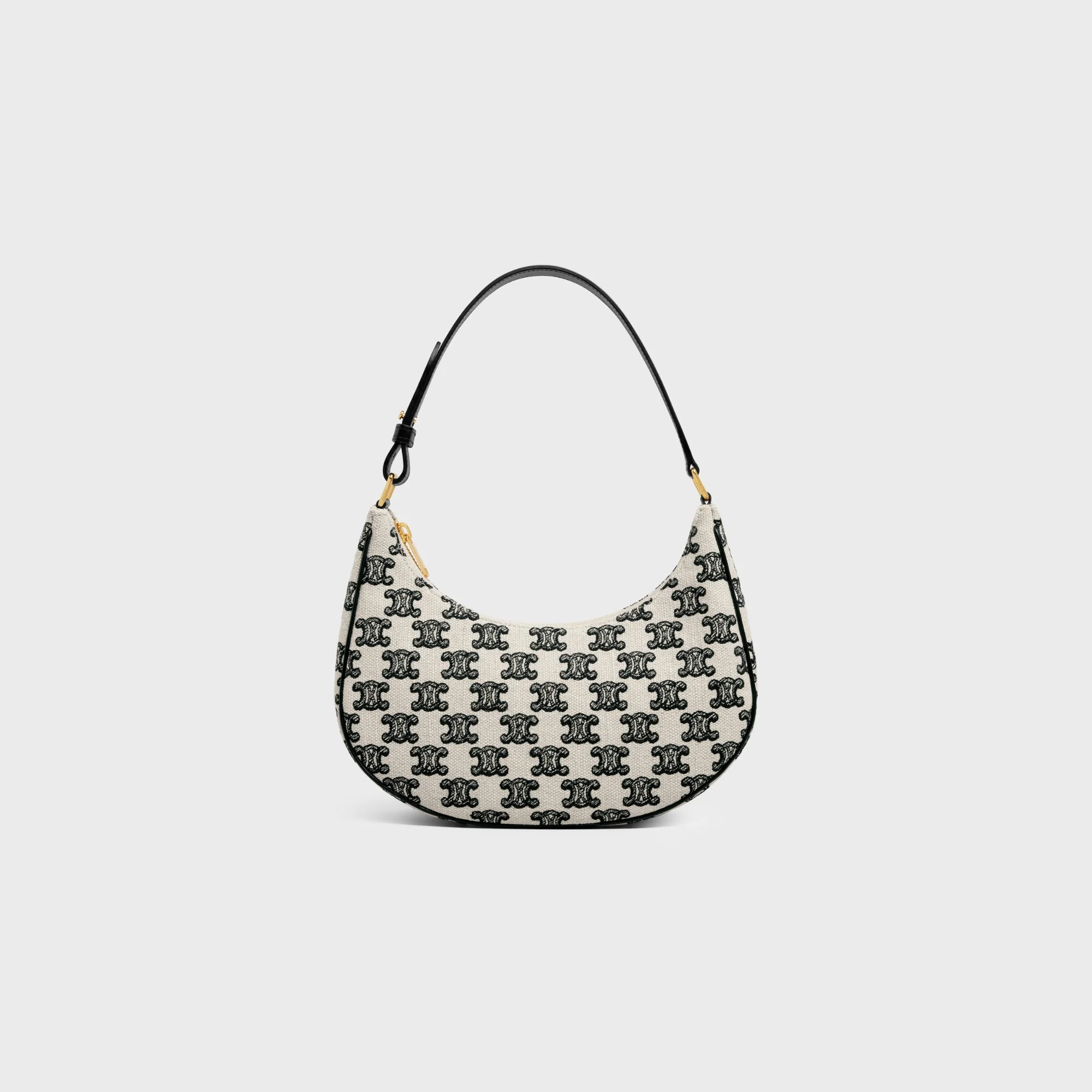 Triomphe Embroidery Medium Ava - Black