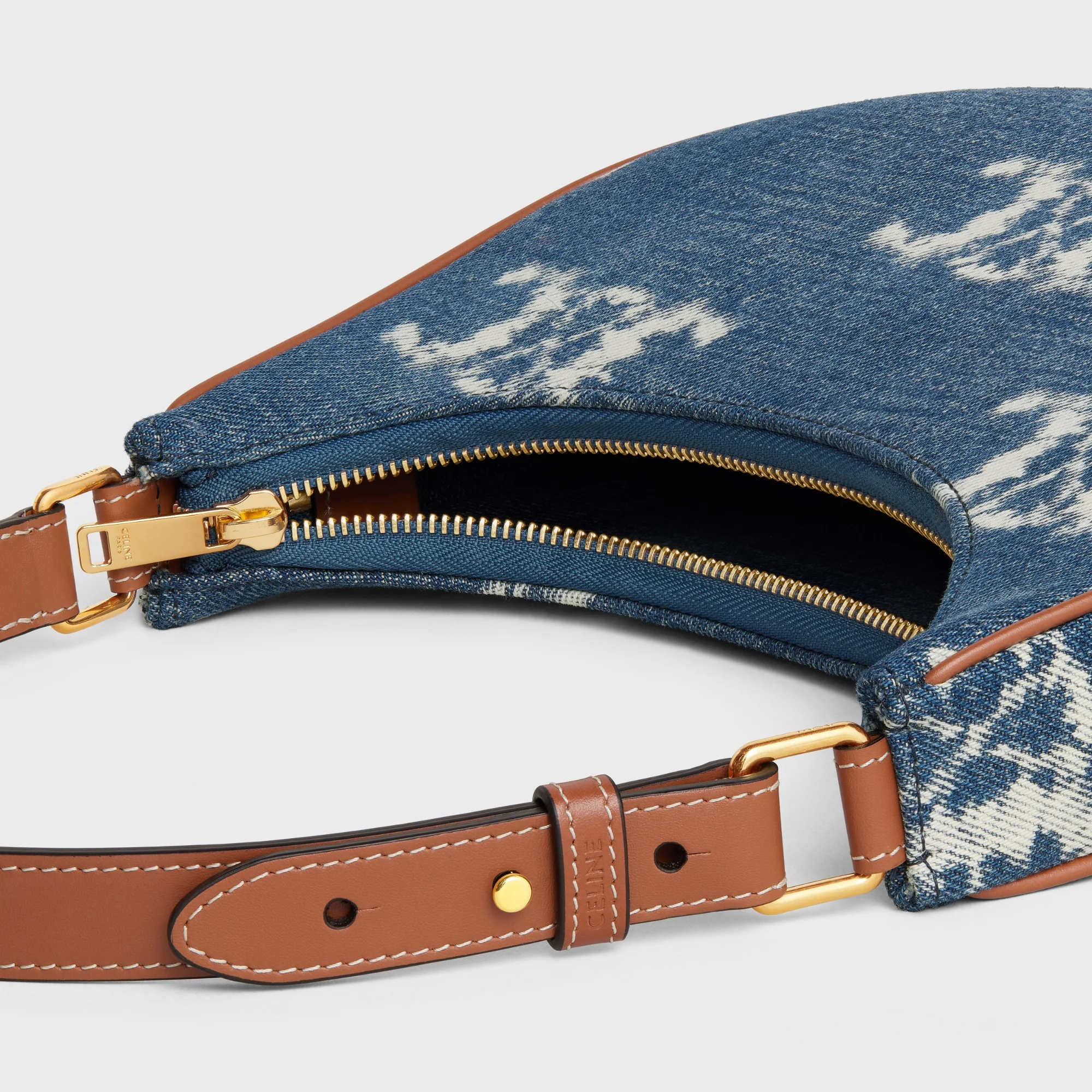 Medium Ava - Navy/Tan - Image 4