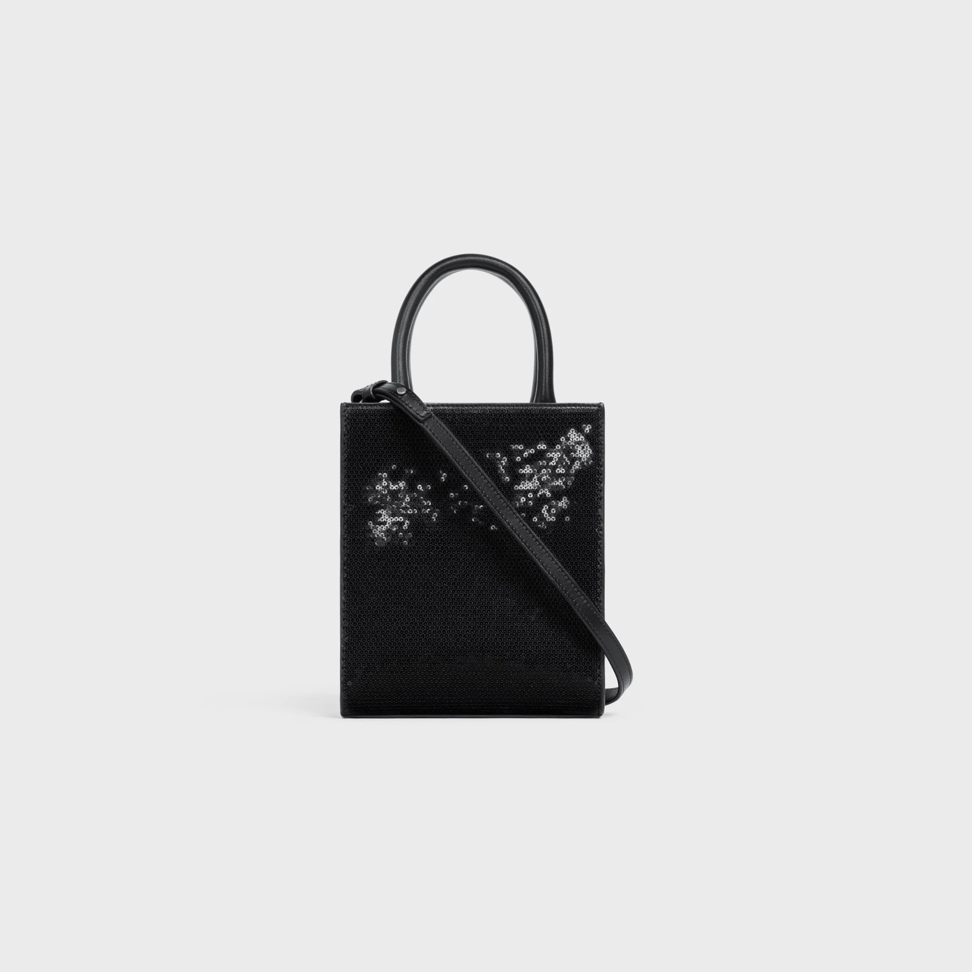 Mini Cabas Vertical - Black/White - Image 3