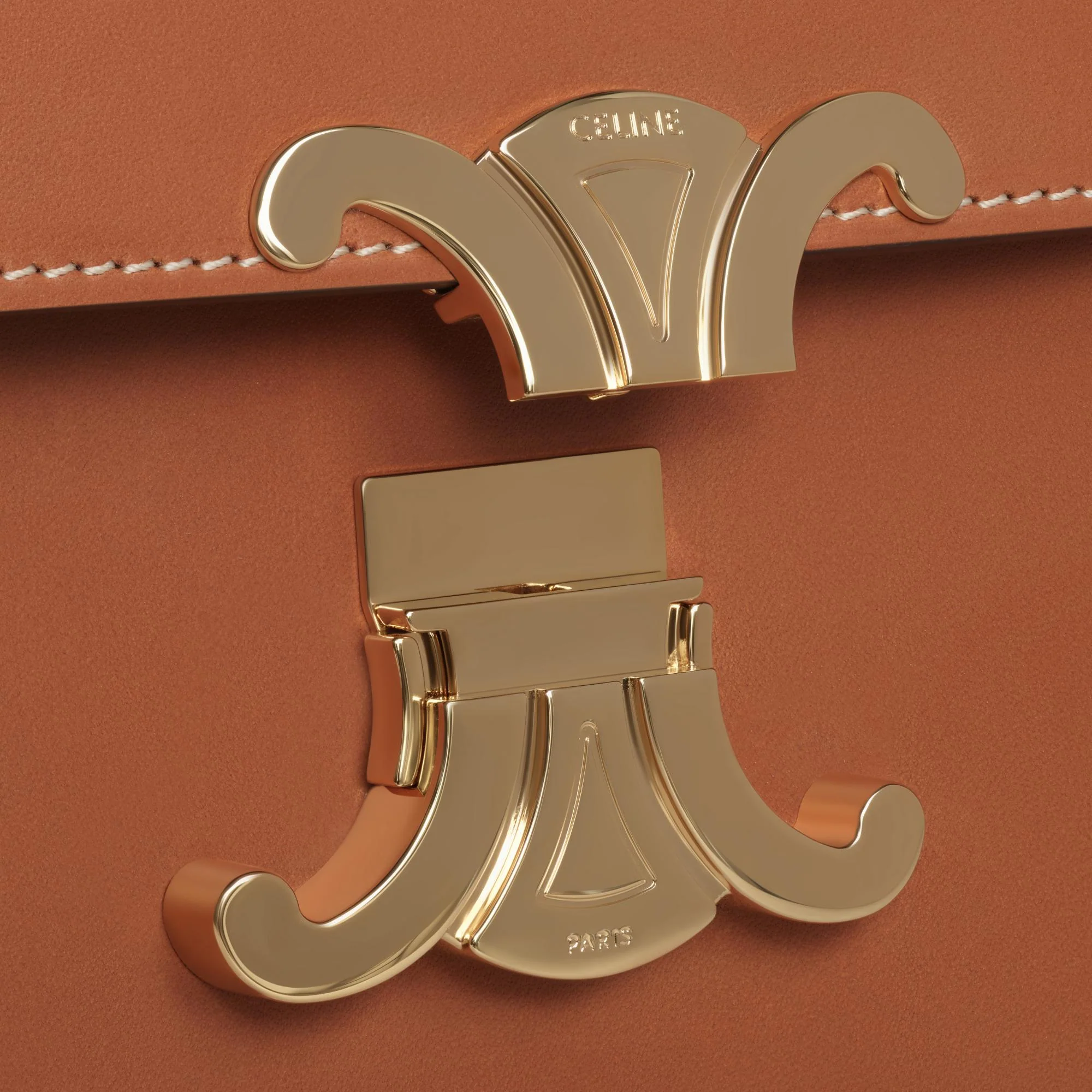 Claude Strap Bag - Tan - Image 5