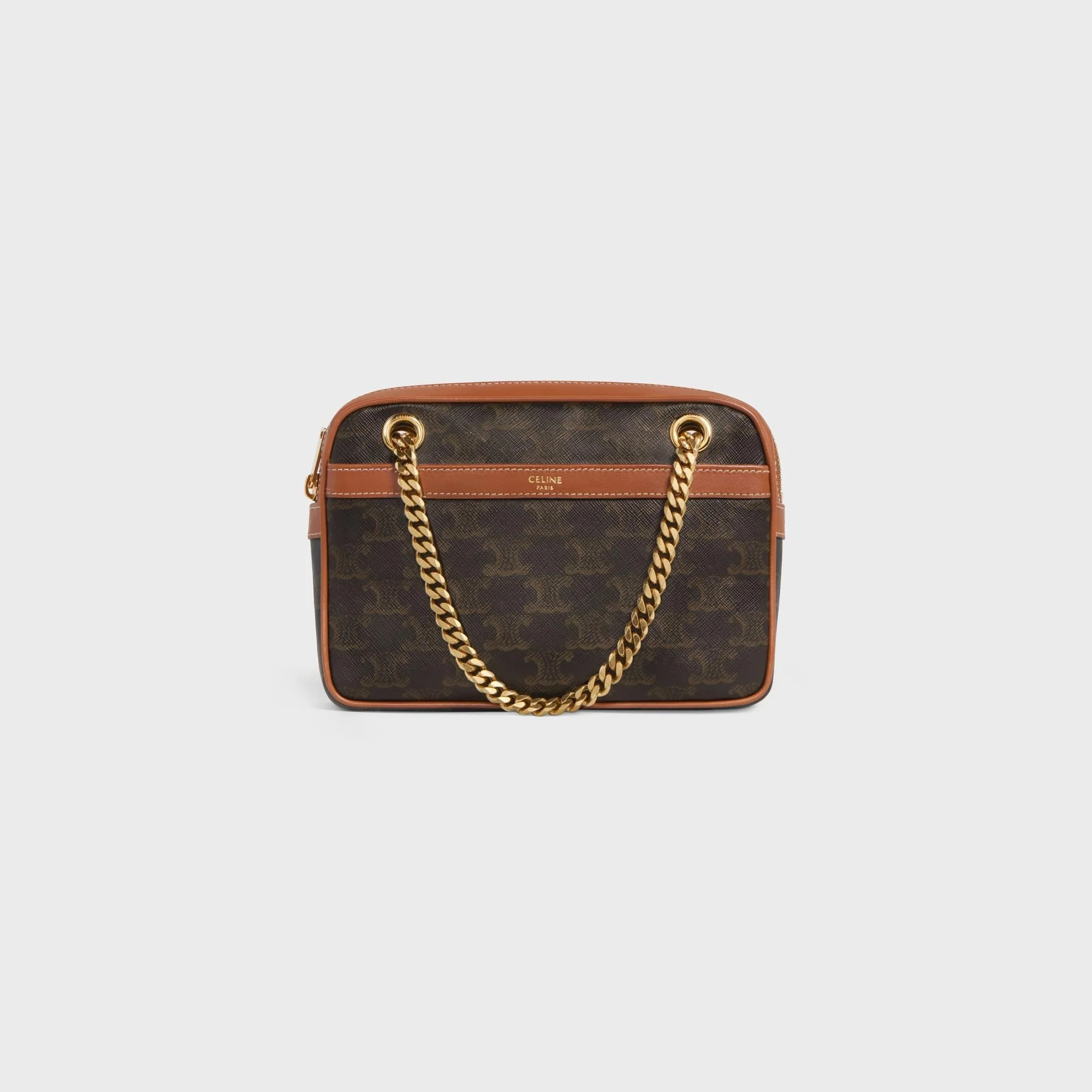 Triomphe Canvas Small Patapans - Tan