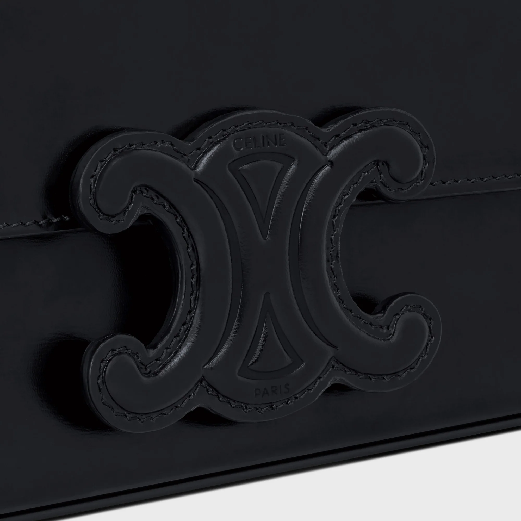 Chain Shoulder Bag - Black Logo - Image 5