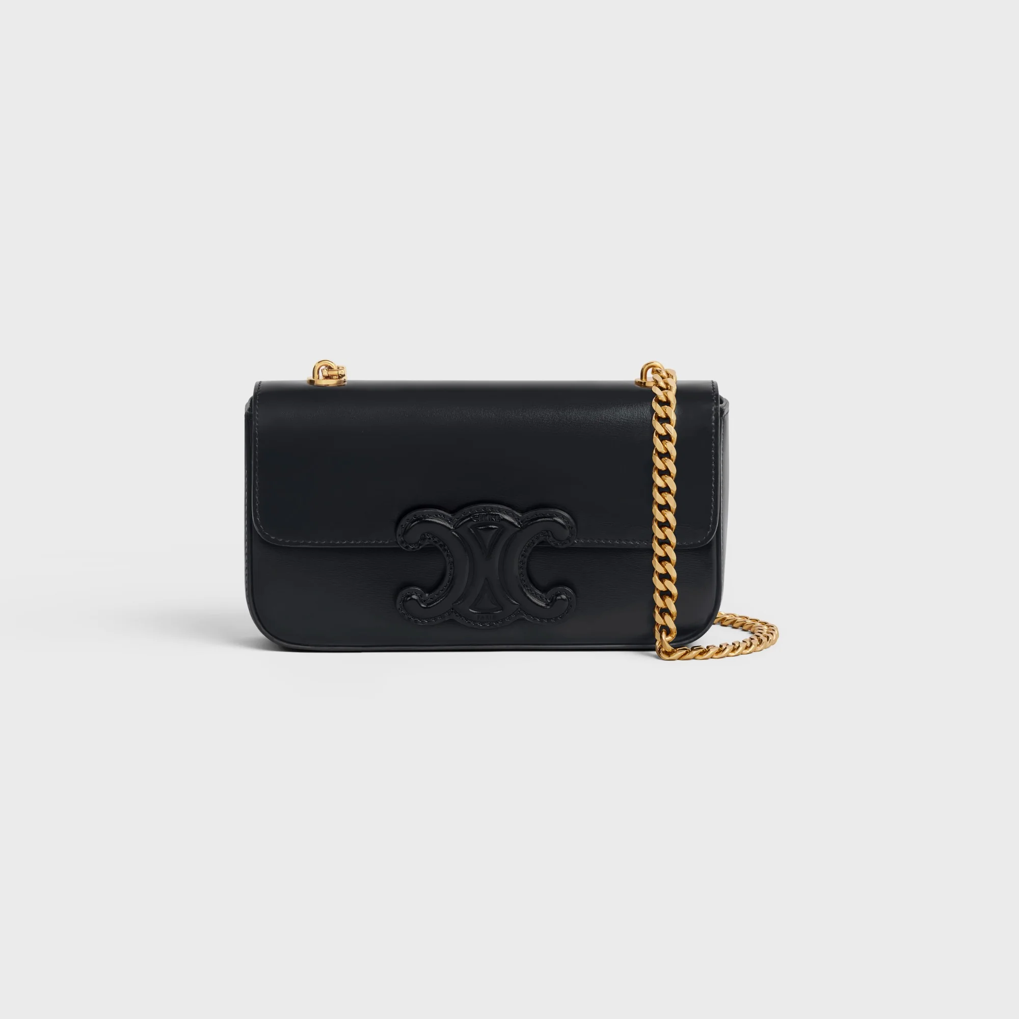 Chain Shoulder Bag - Black Logo - Image 6