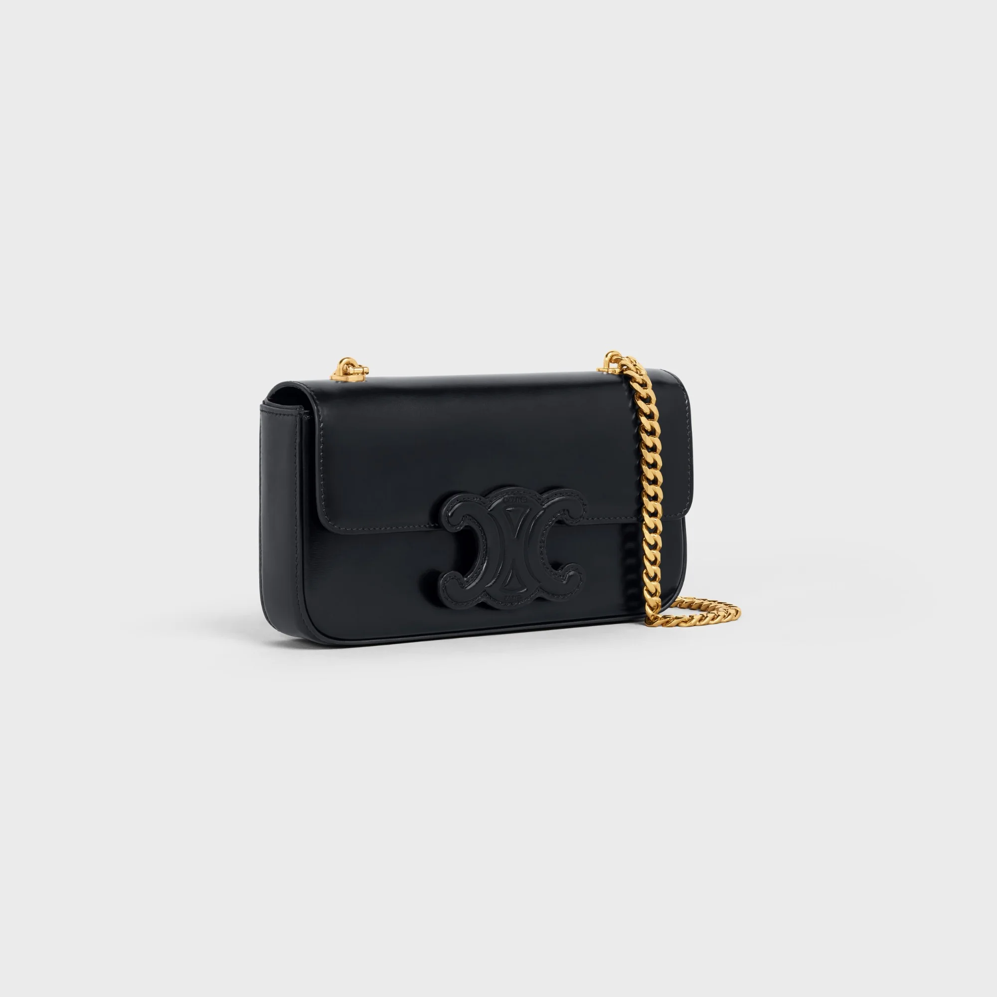 Chain Shoulder Bag - Black Logo - Image 7
