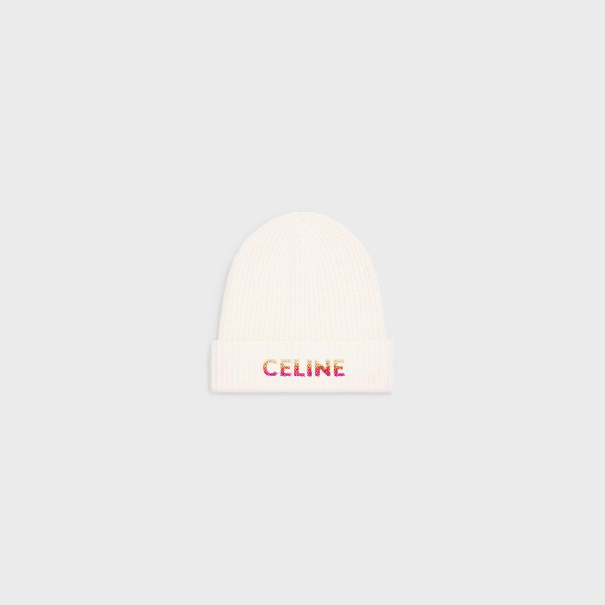 Celine Beanie - Off White