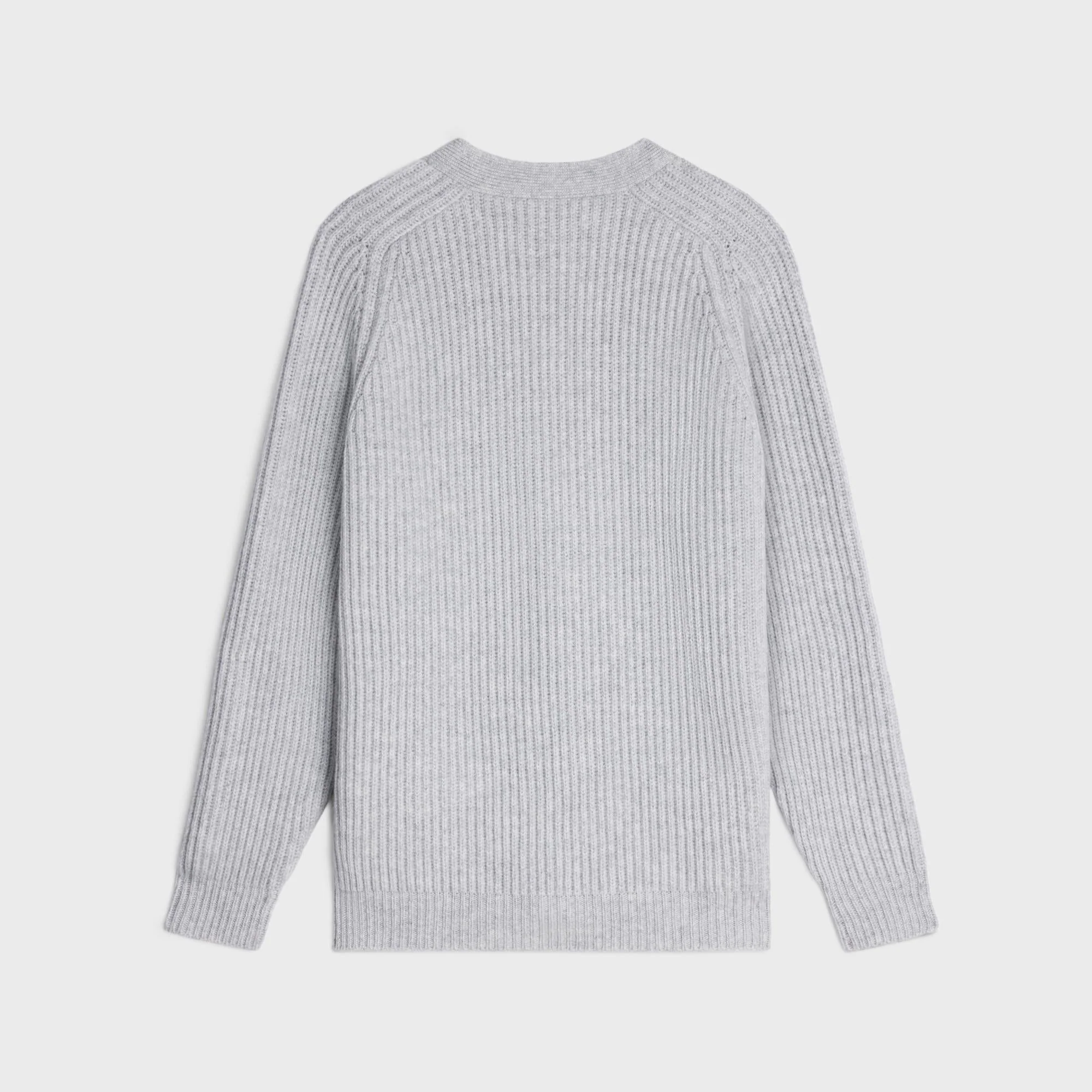 Signature Long Cardigan - Light Grey - Image 2