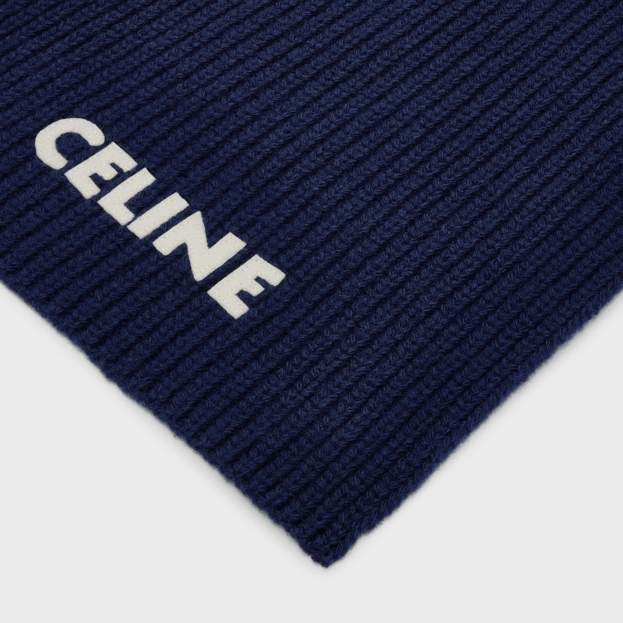Celine Scarf - Navy - Image 3