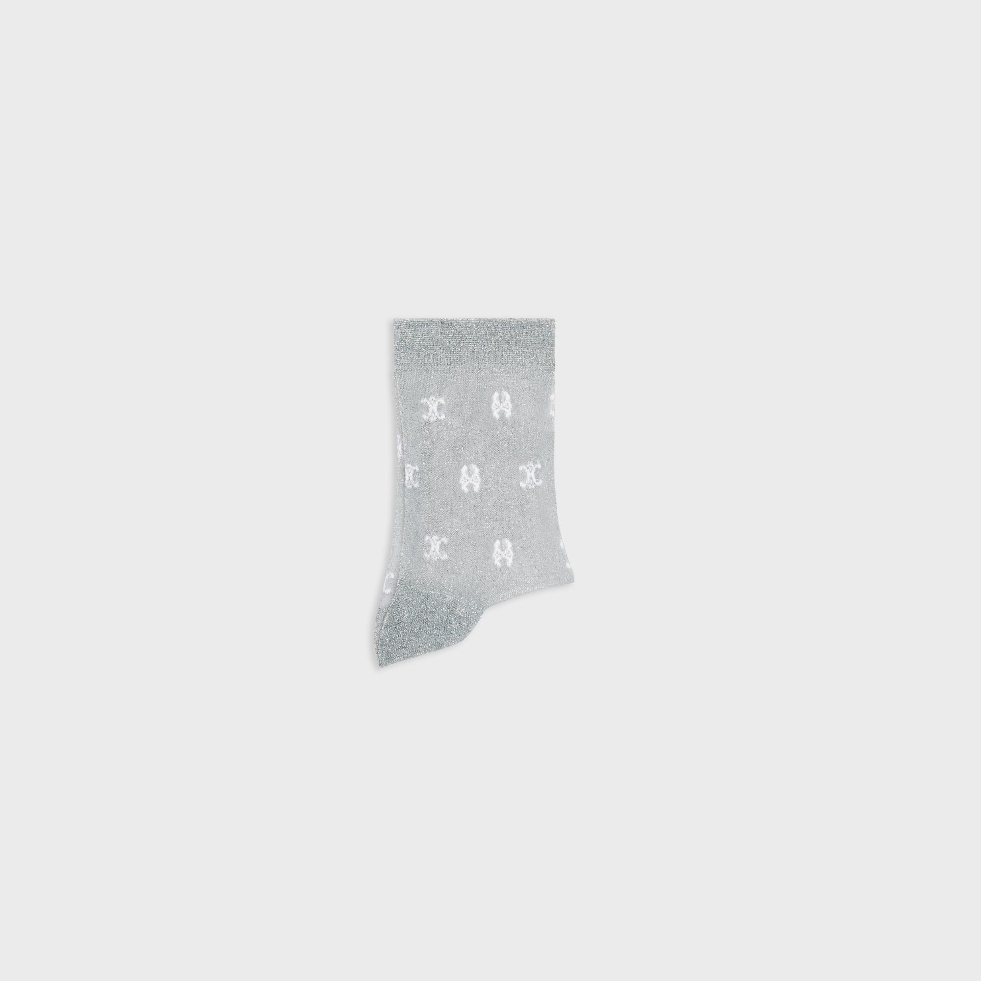 Chaussettes Mi-Hautes - Silver - Image 2