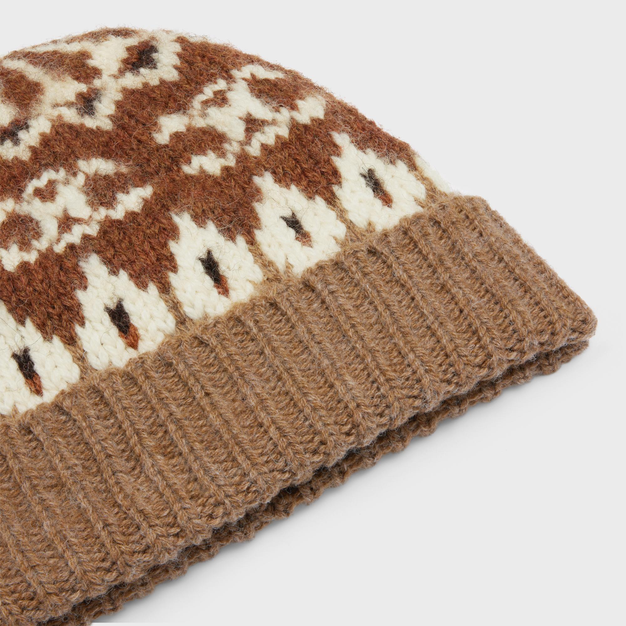 Bonnet - Camel Fair Isle - Image 6