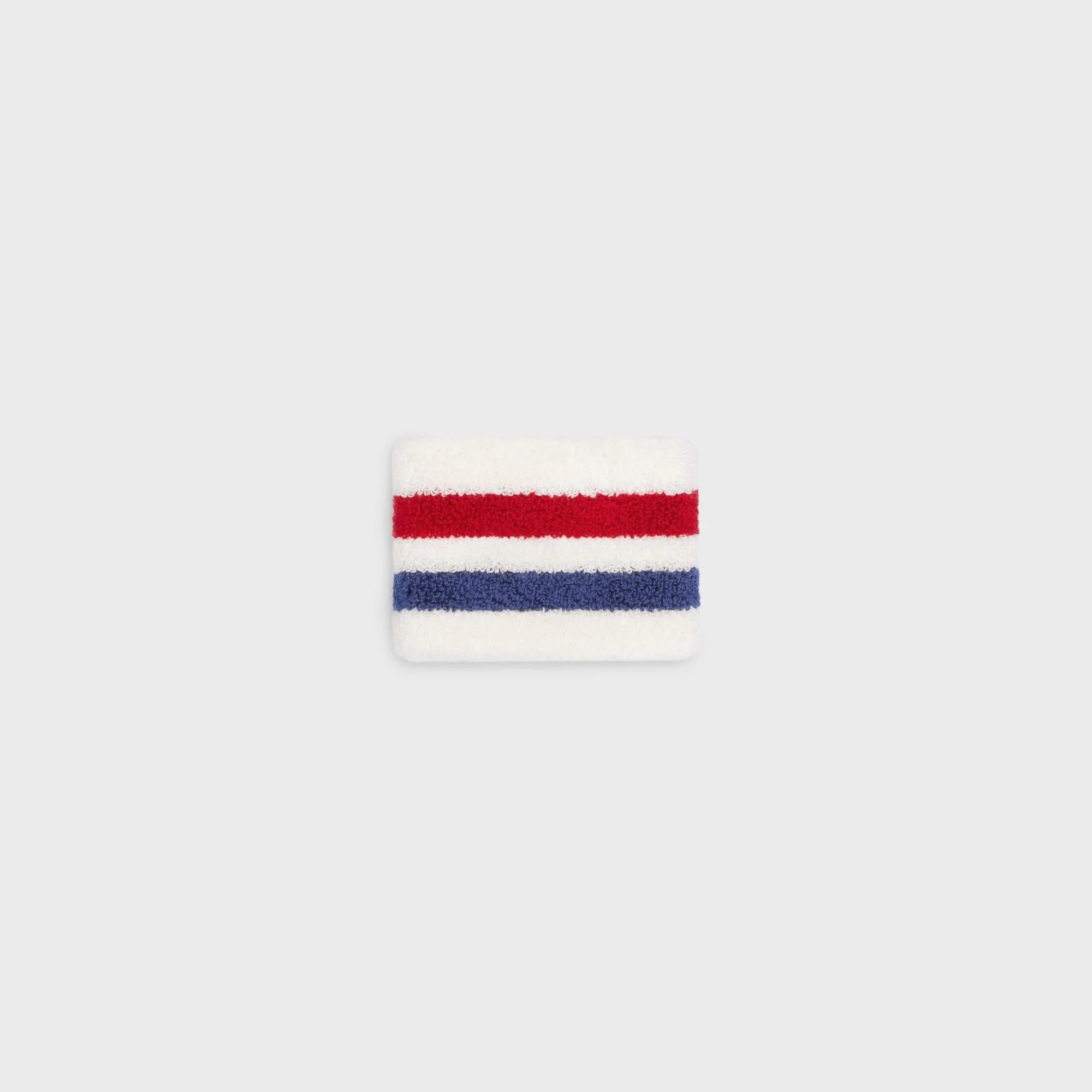 Triomphe Sponge Bracelet - Off White/Navy/Red - Image 2