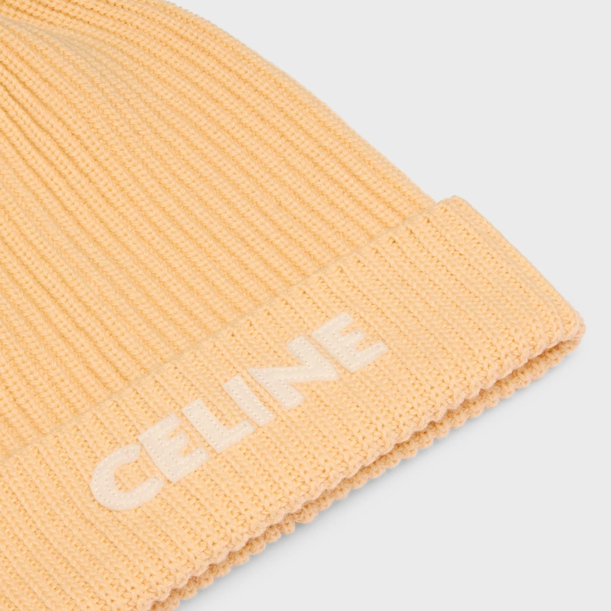 Celine Beanie - Pale Yellow - Image 3