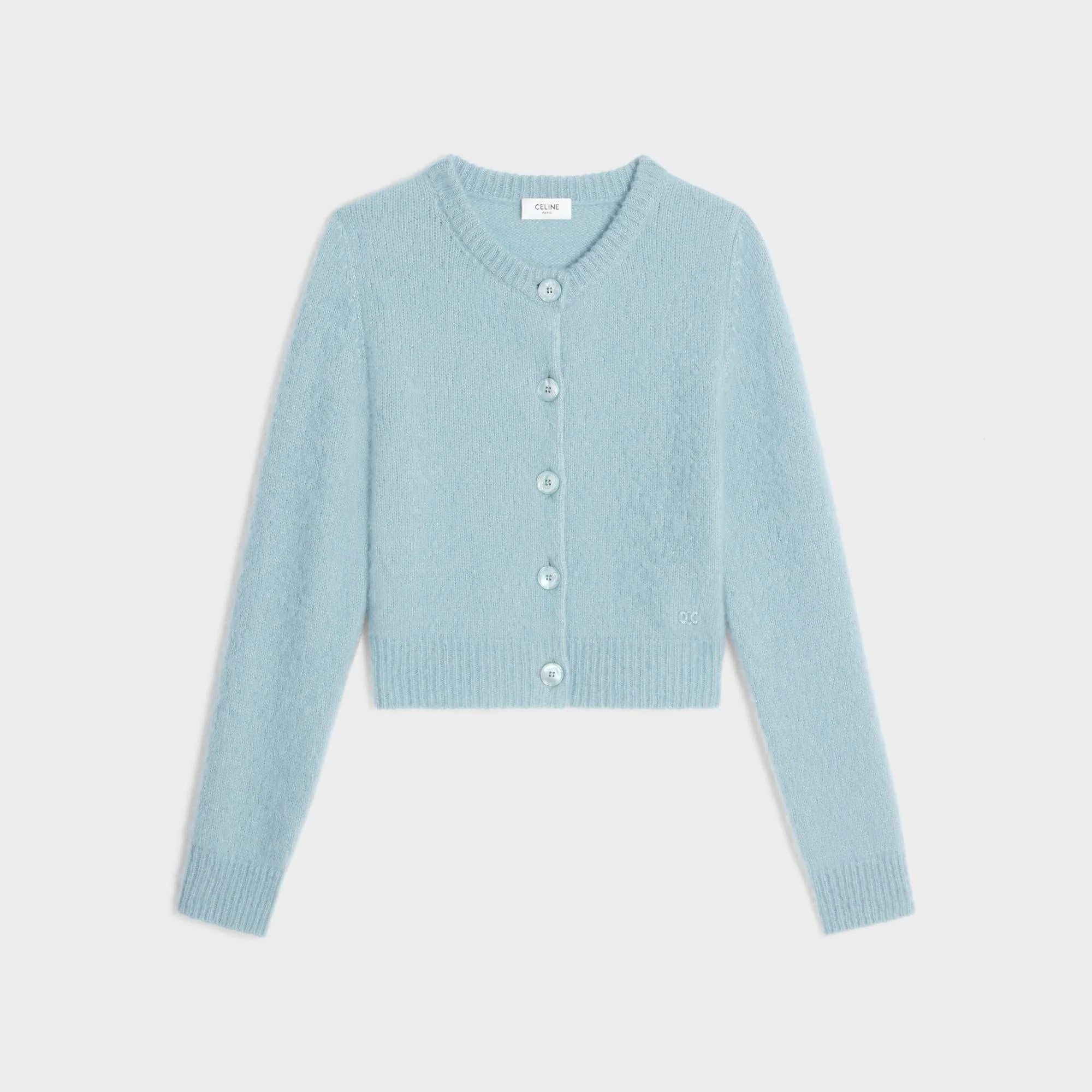 Triomphe Cardigan - Pale Blue