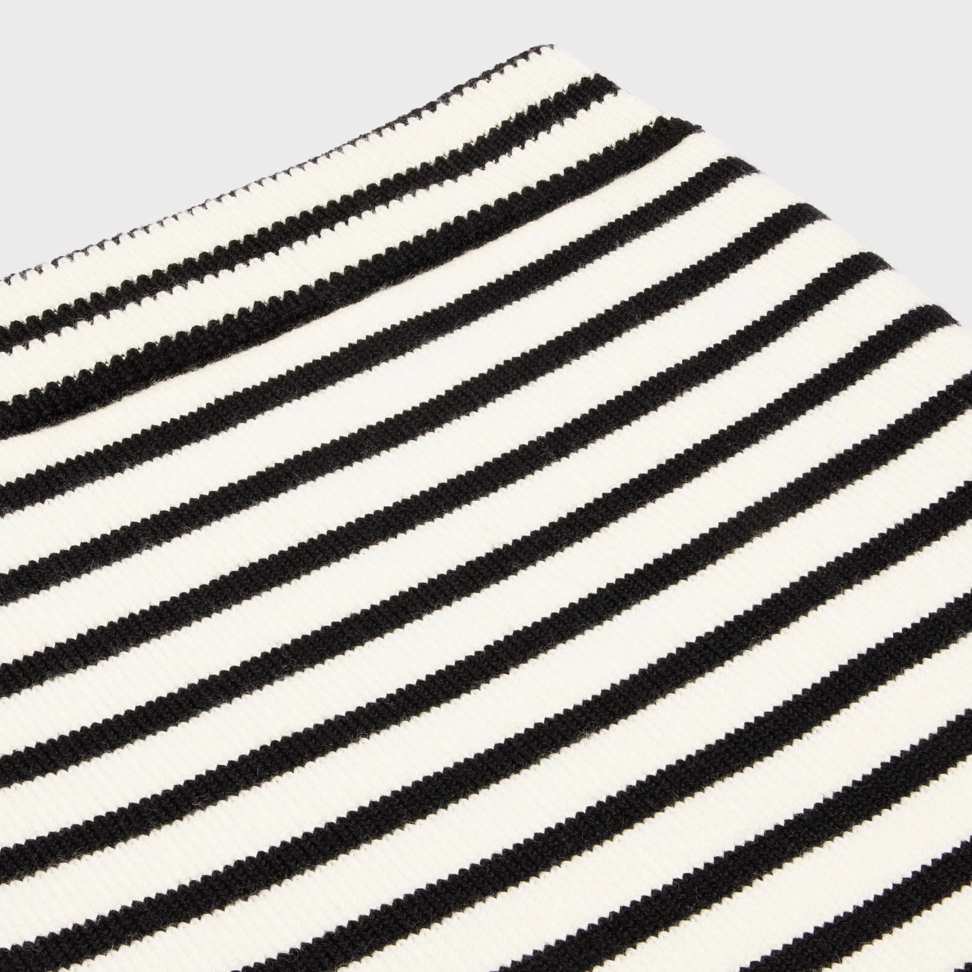 Striped Bustier - Cream/Black - Image 3