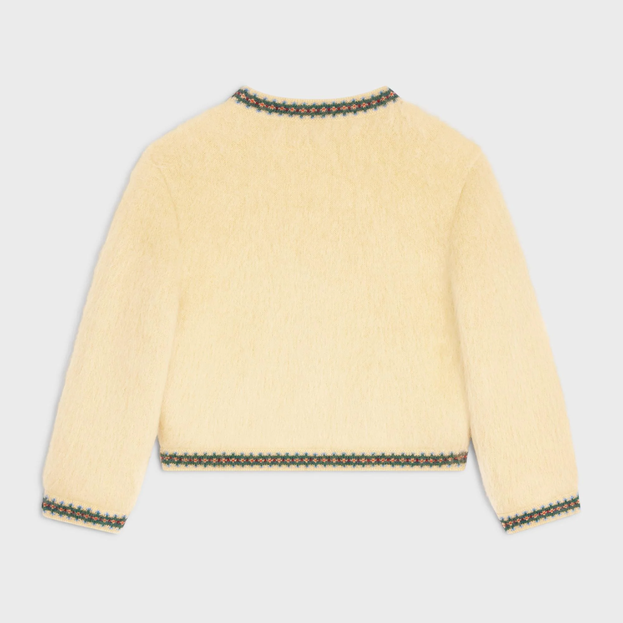 Cardigan Jacket - Pale Yellow - Image 2