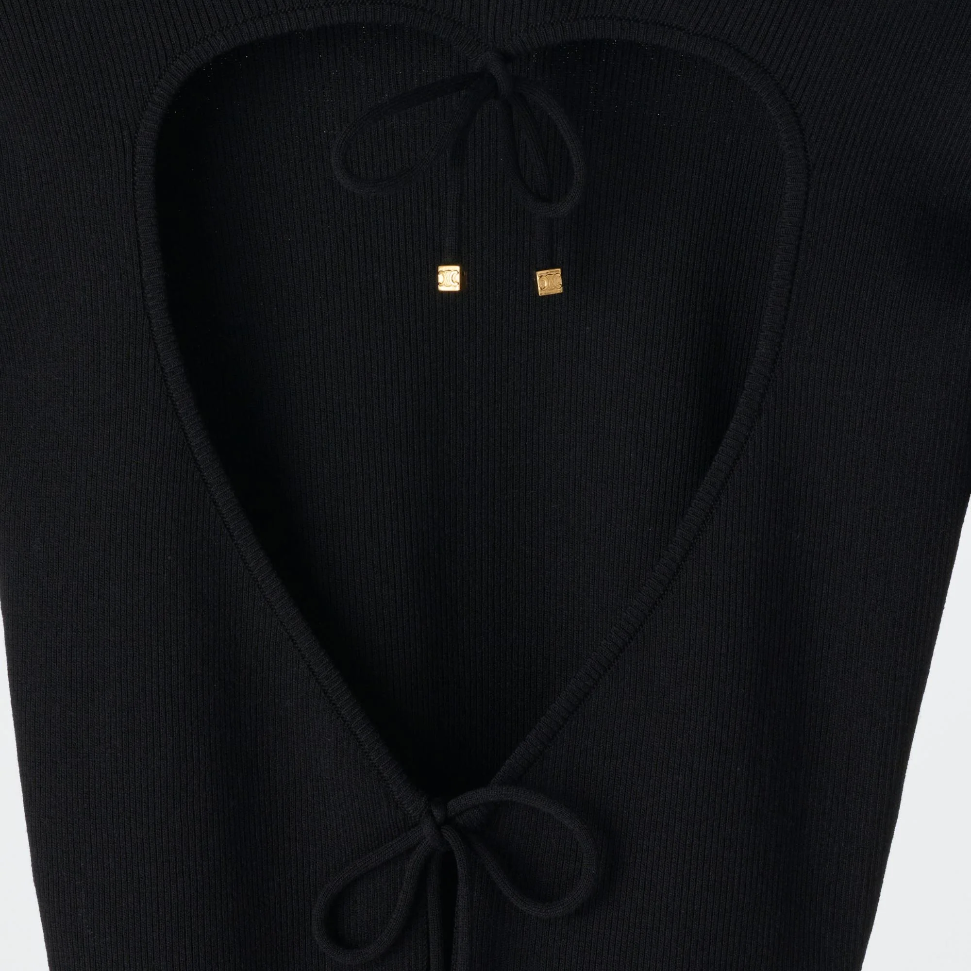 Top Dos Nu Coeur - Black - Image 4