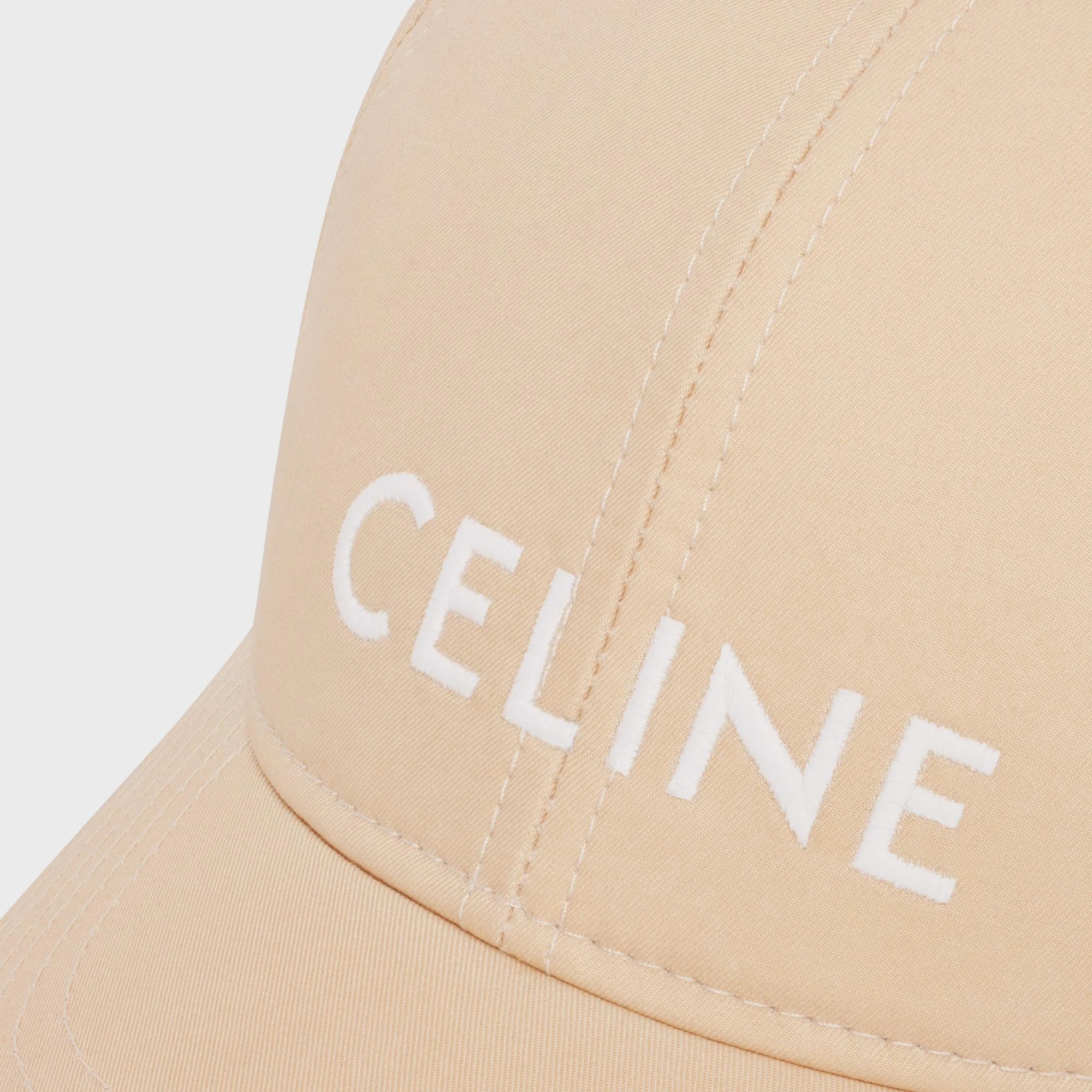 Casquette Baseball Celine - Champagne Fonce - Image 5
