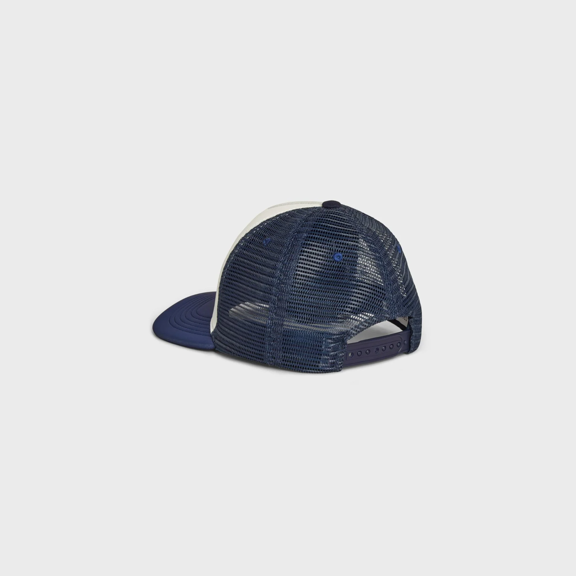 Triomphe Us Mesh Cap - White/Navy/Black - Image 3