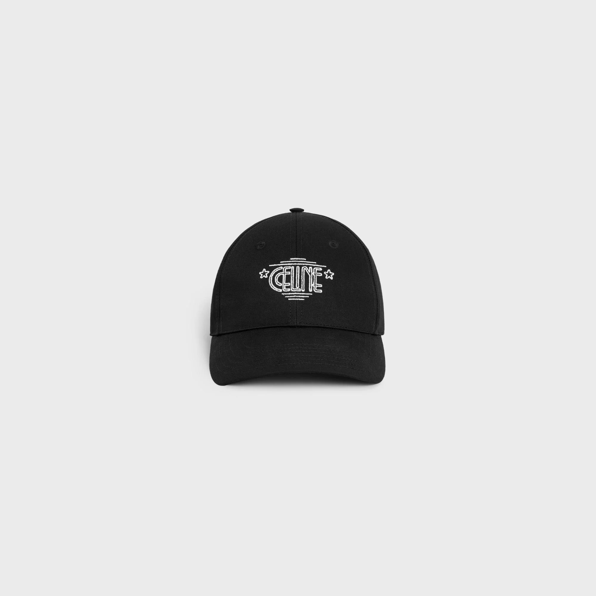 Celine Star Baseball Cap - Black