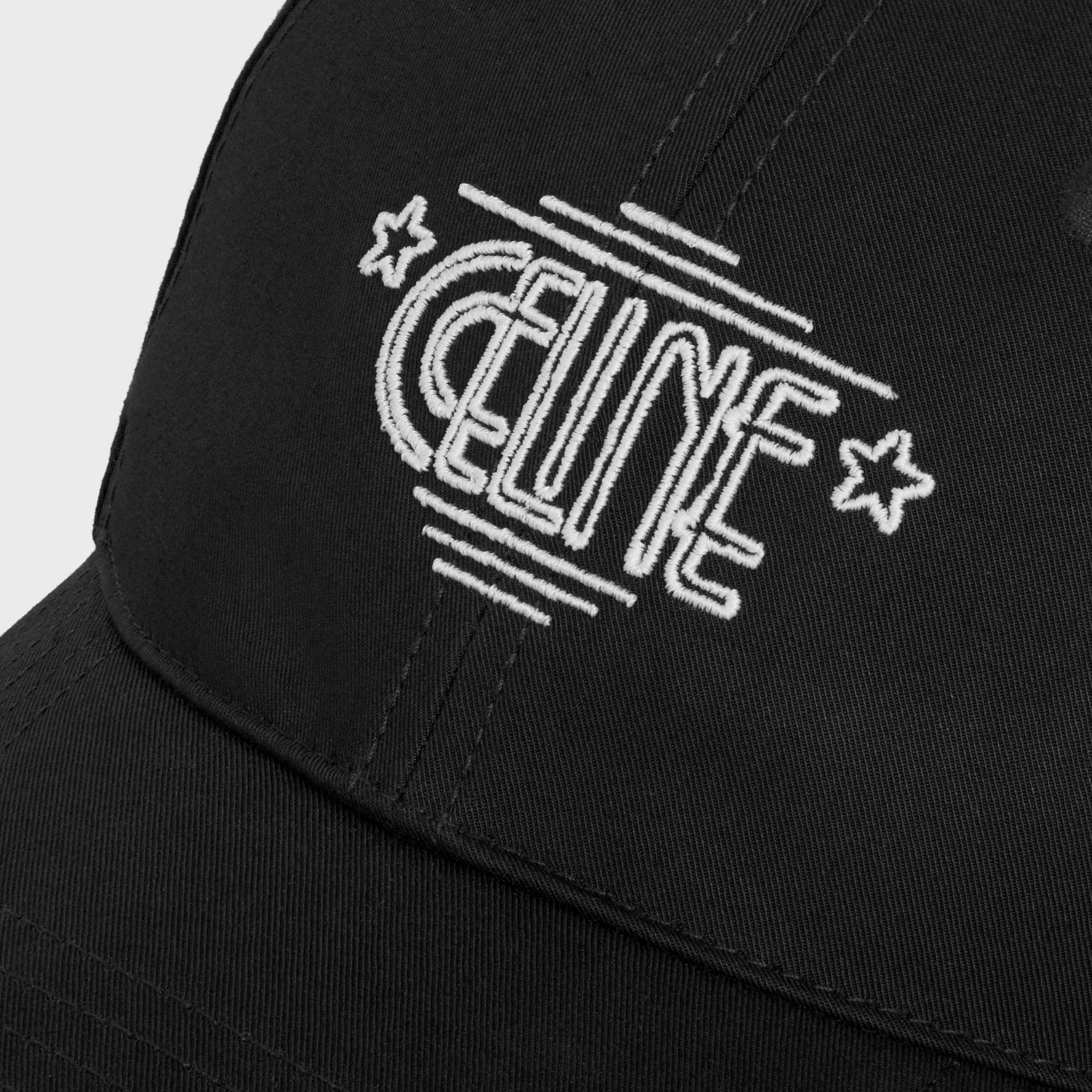 Celine Star Baseball Cap - Black - Image 5