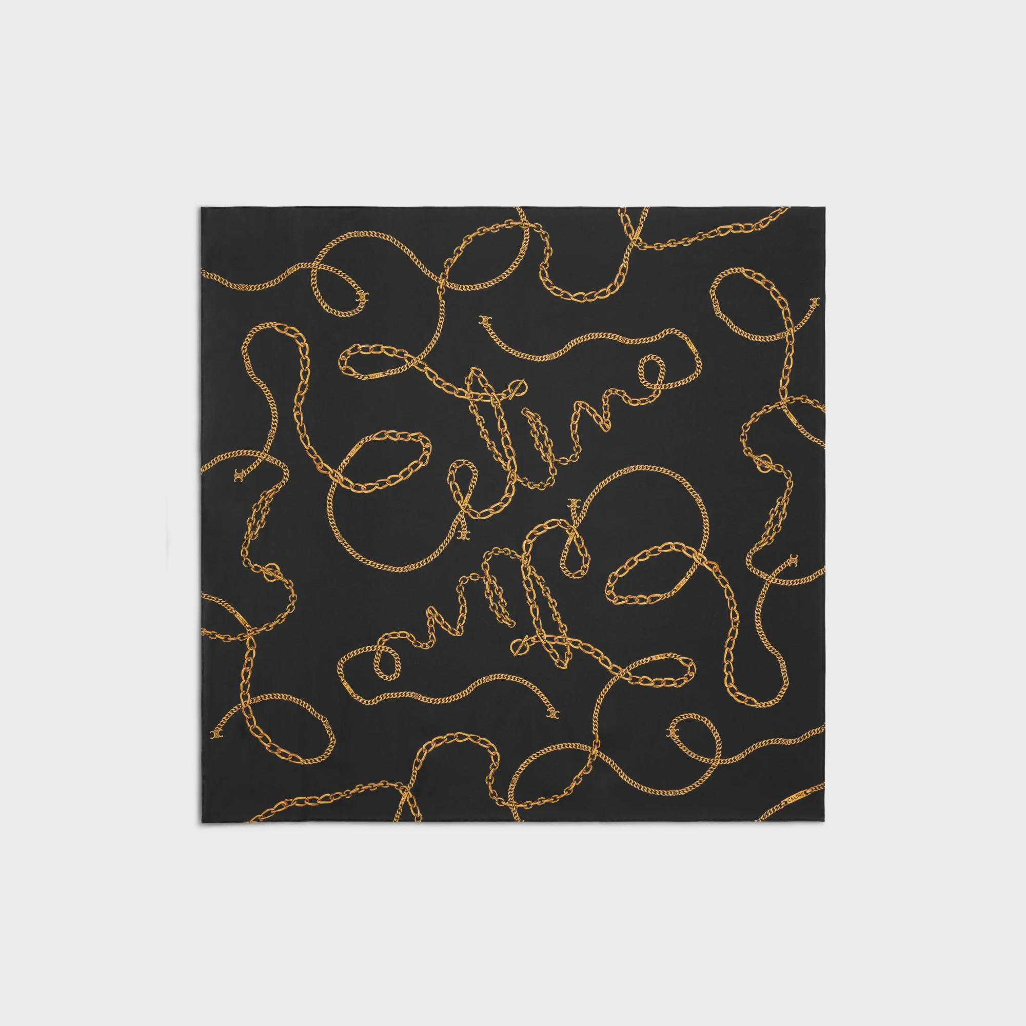 90X90Cm Square - Black