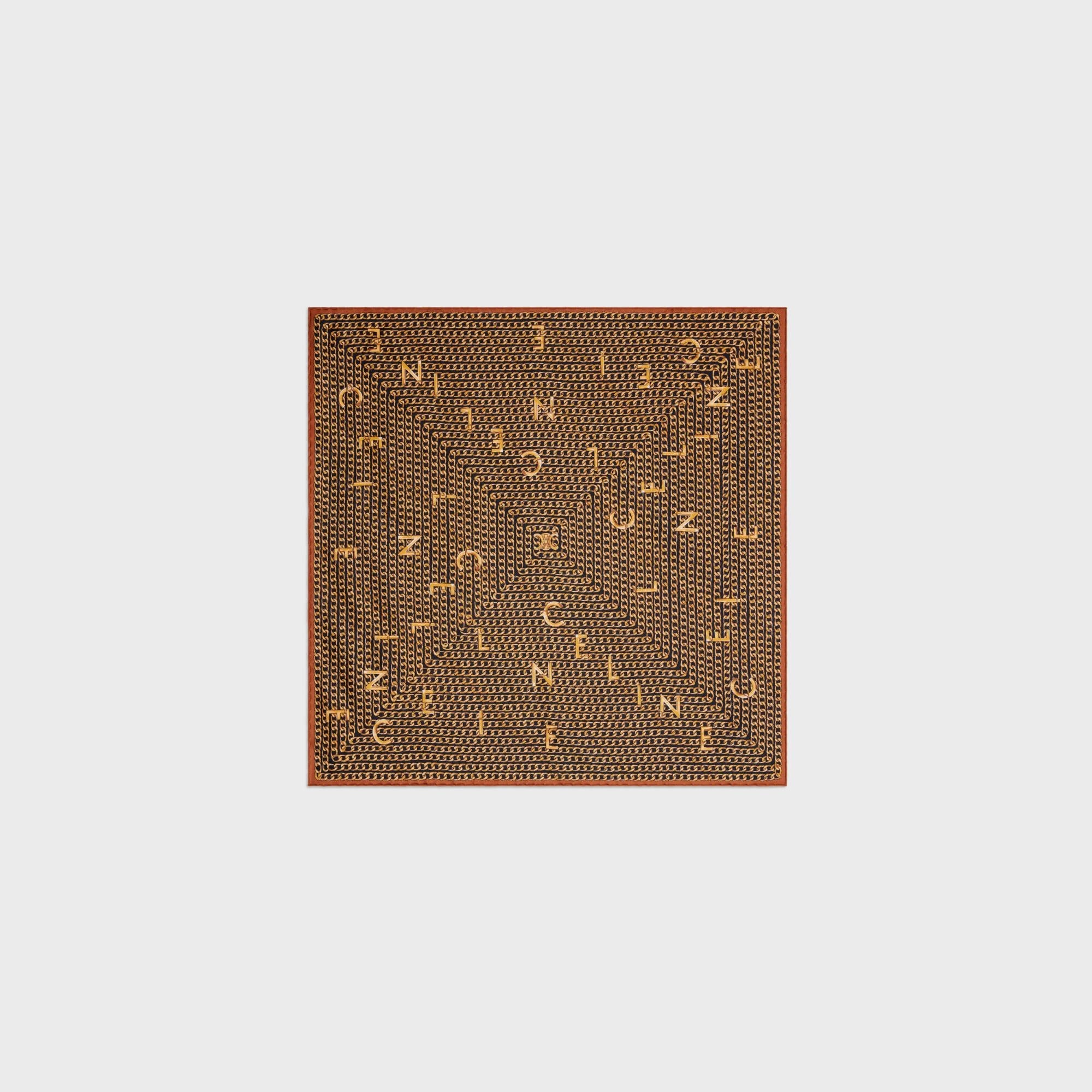 Bandana - Black/Cognac